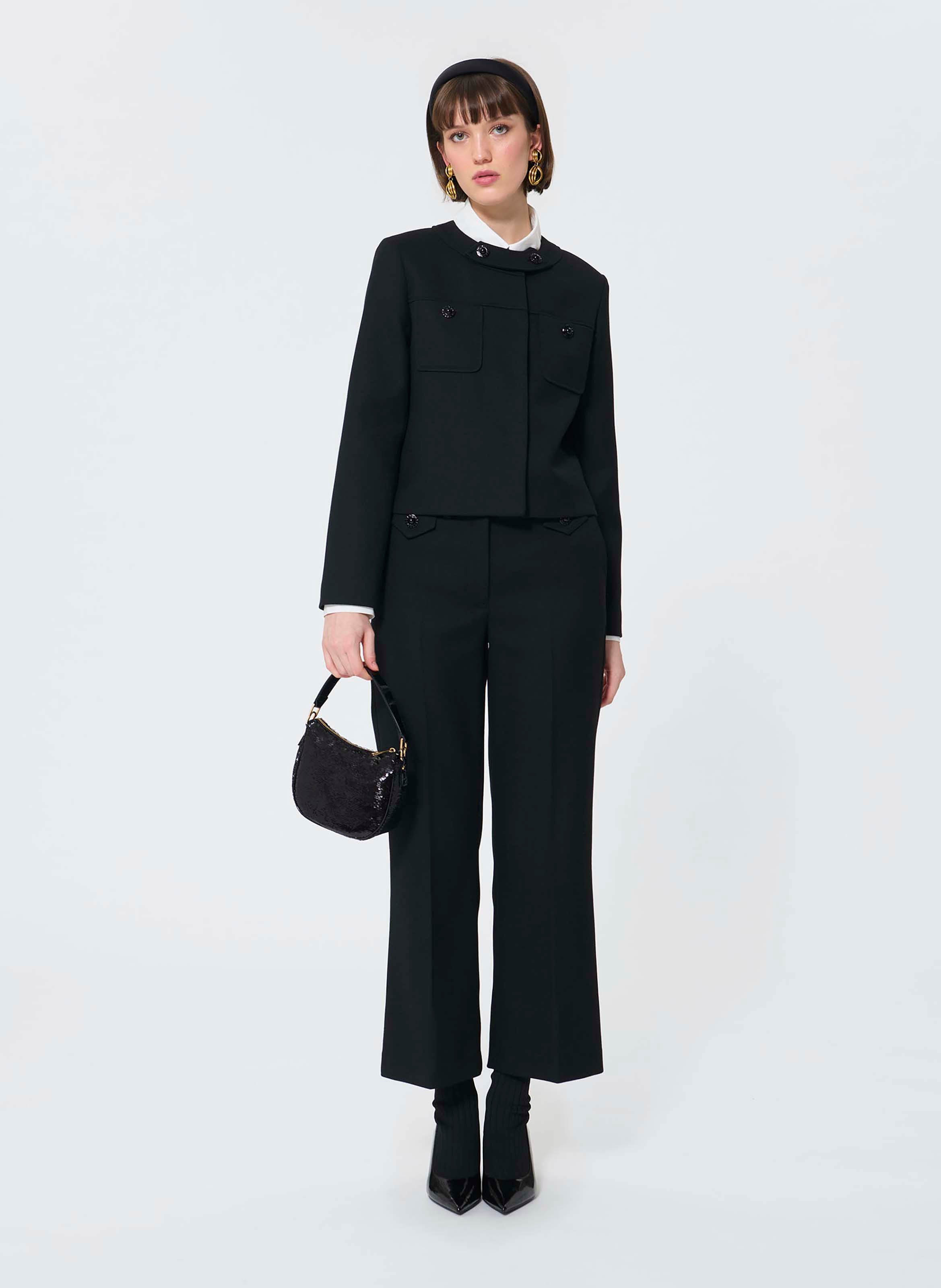 Veste venise TARA JARMON Noir