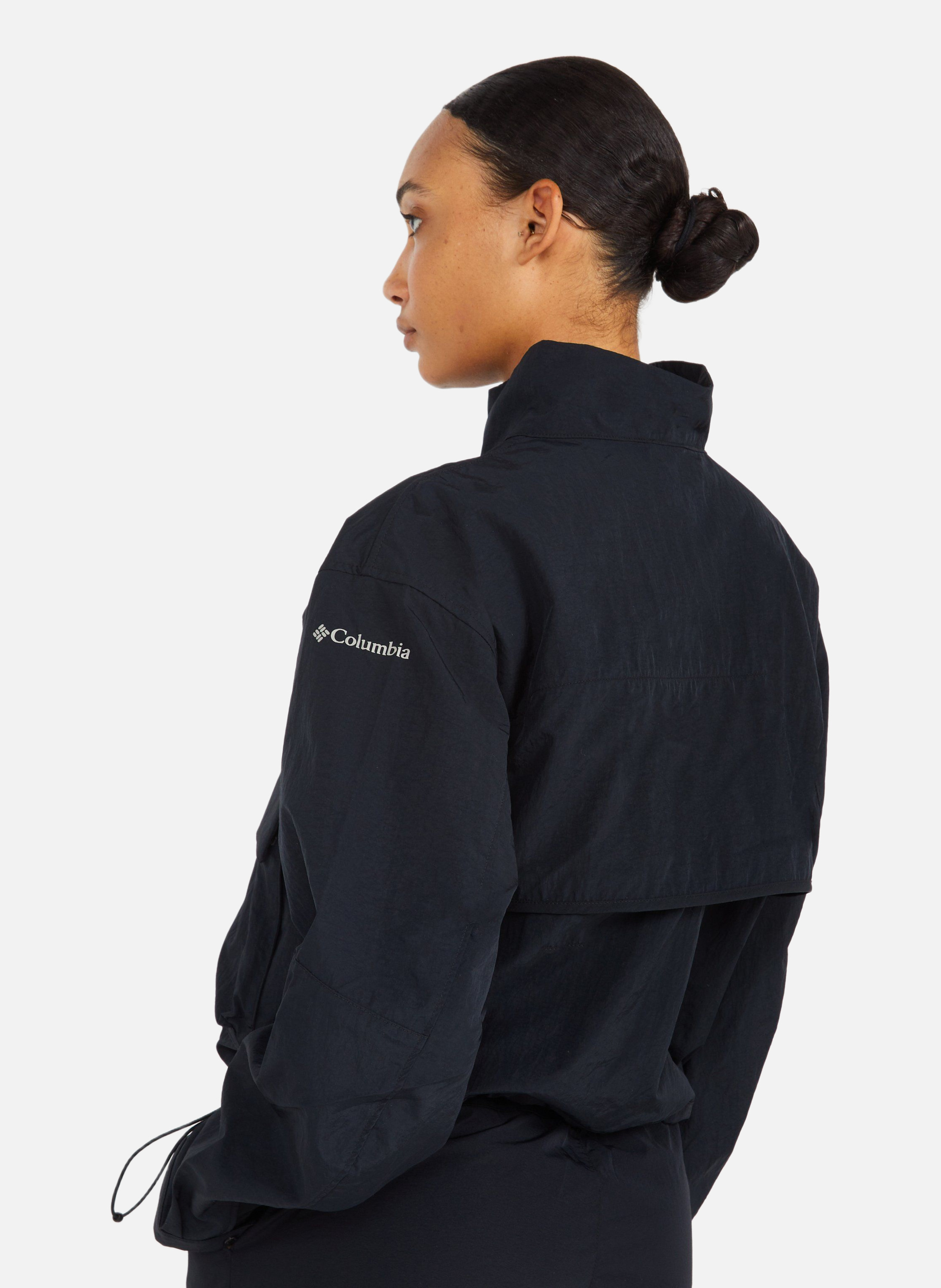 Parka paracutie cropped cargo COLUMBIA Noir