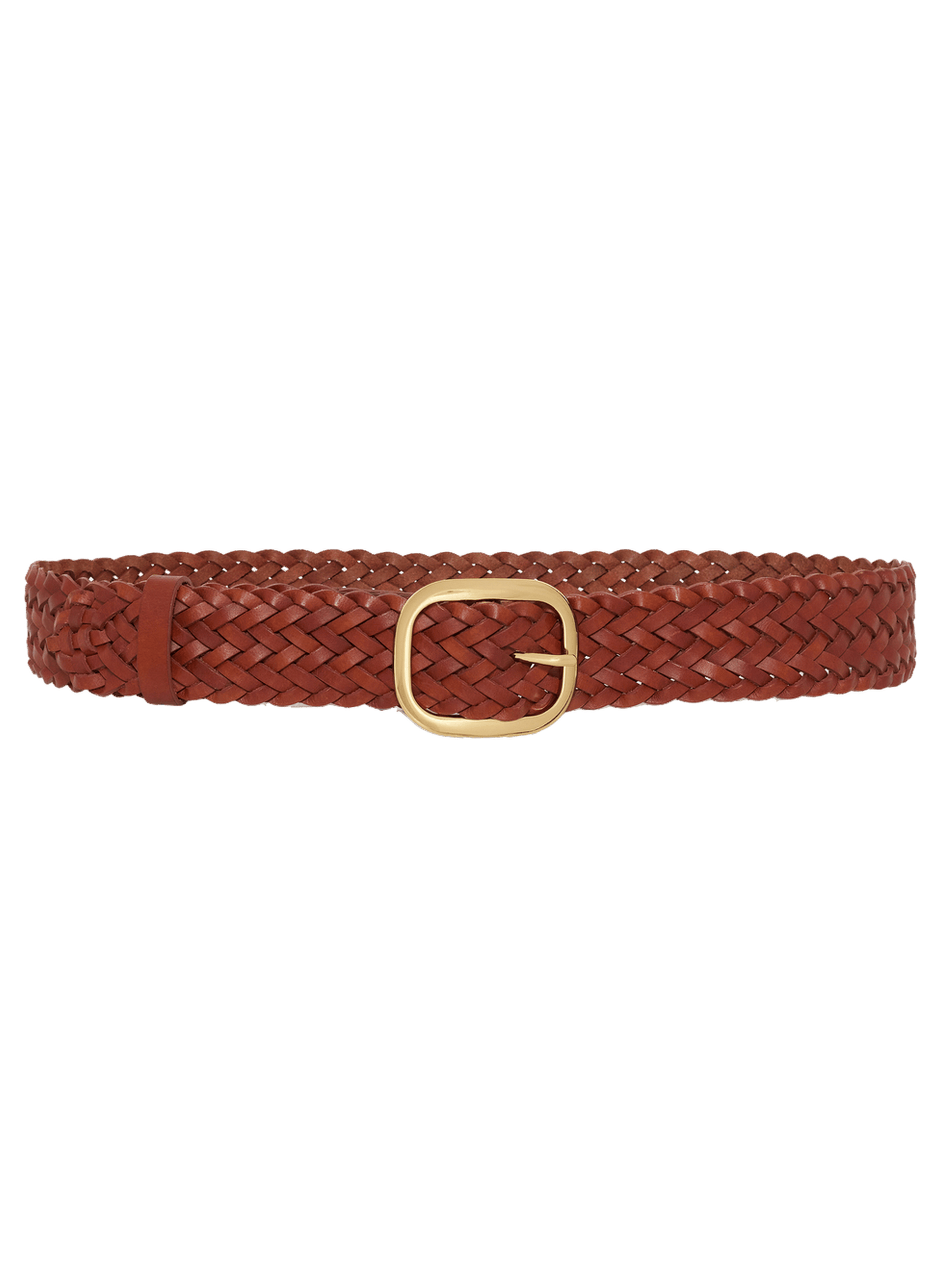 Ceinture tressée en cuir - amara GERARD DAREL Beige