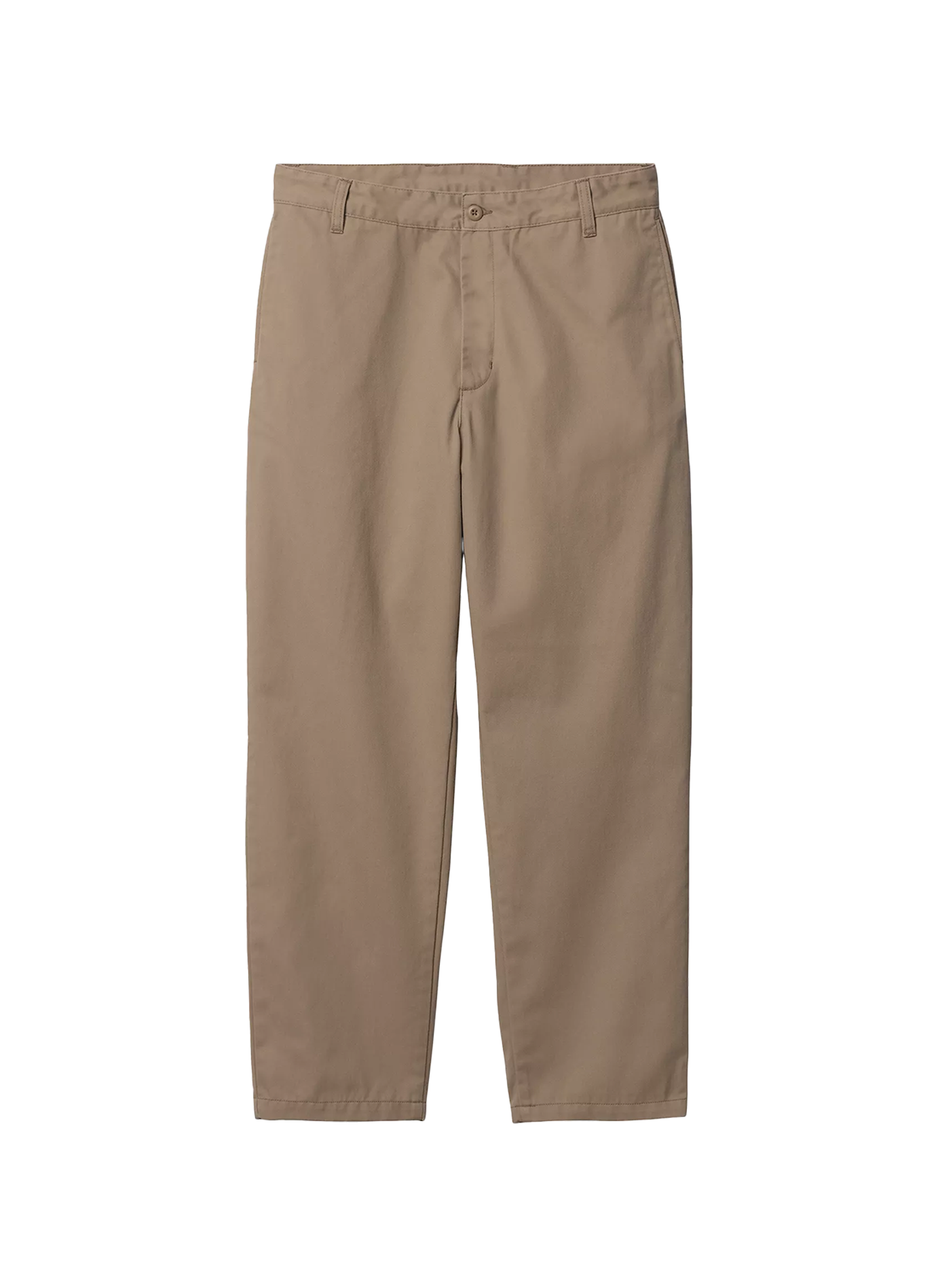 Straight cotton-blend trousers CARHARTT WIP Beige