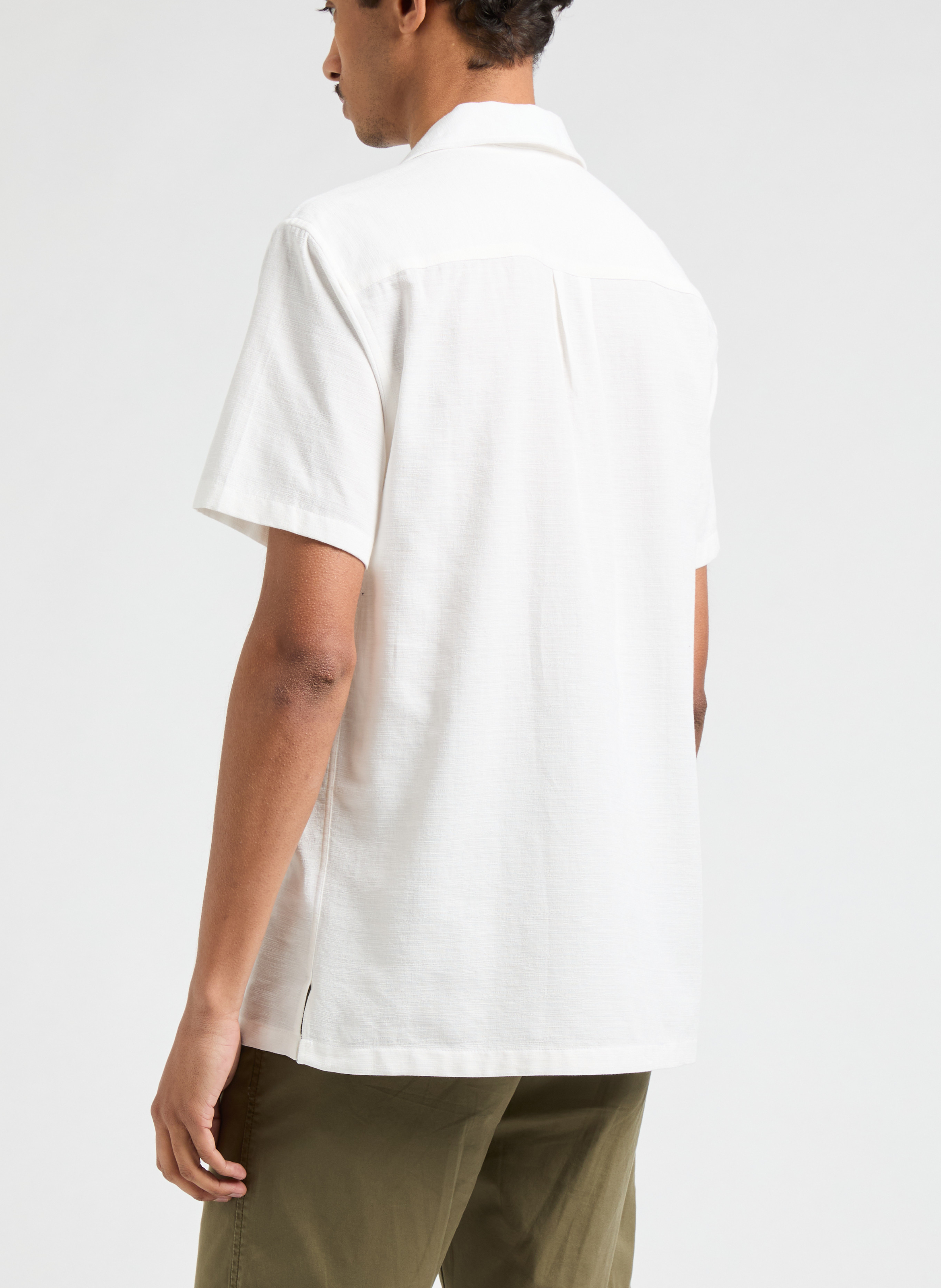 Chemise en coton AU PRINTEMPS PARIS Beige