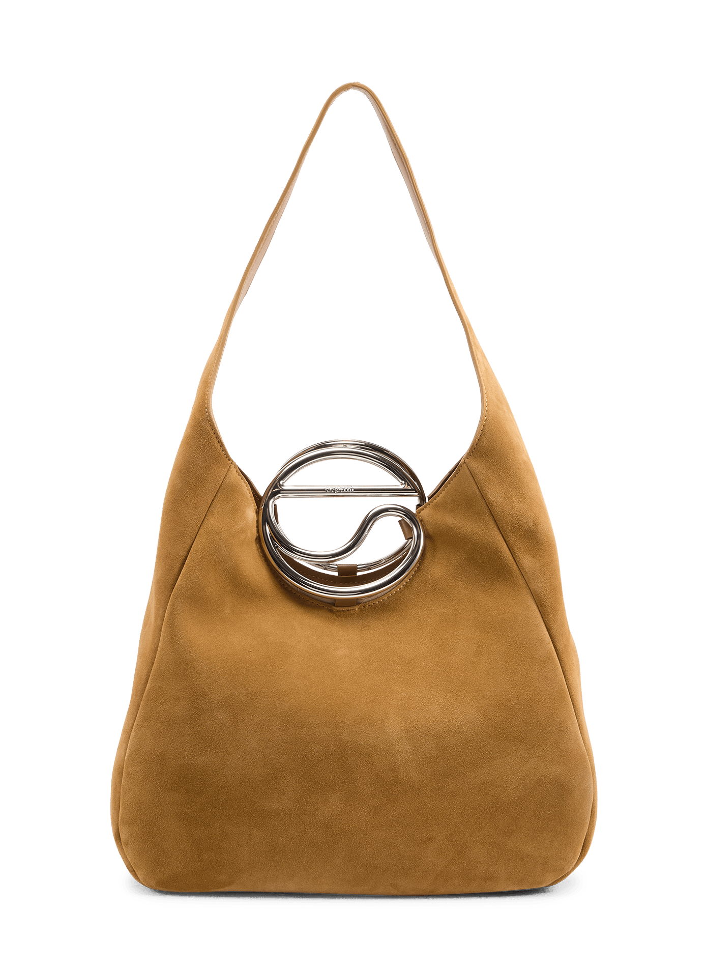 Leather shoulder bag COPERNI Beige