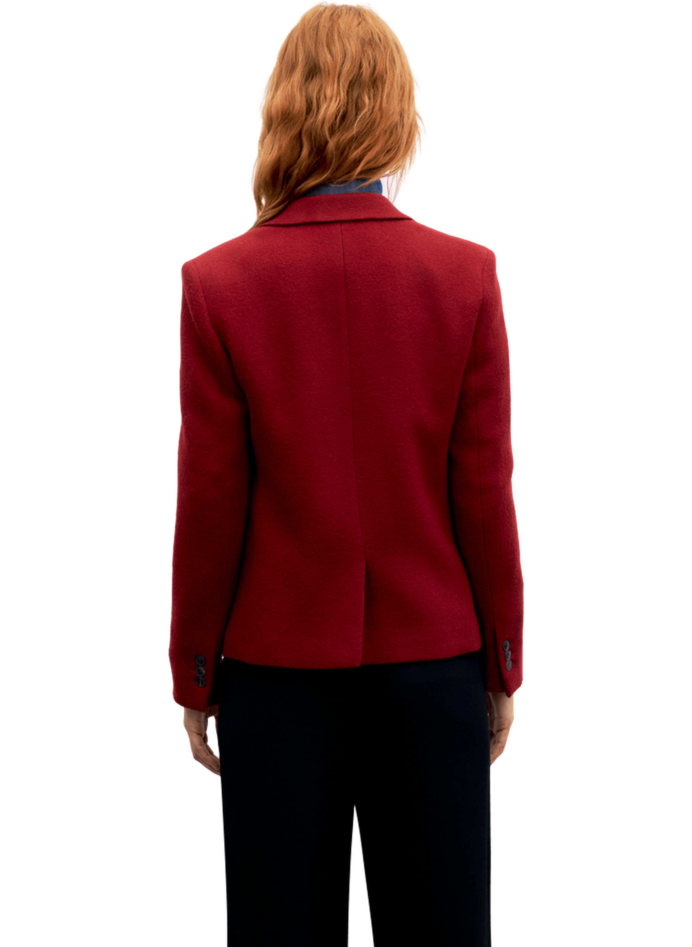 Veste en laine vierge - julis GERARD DAREL Rouge