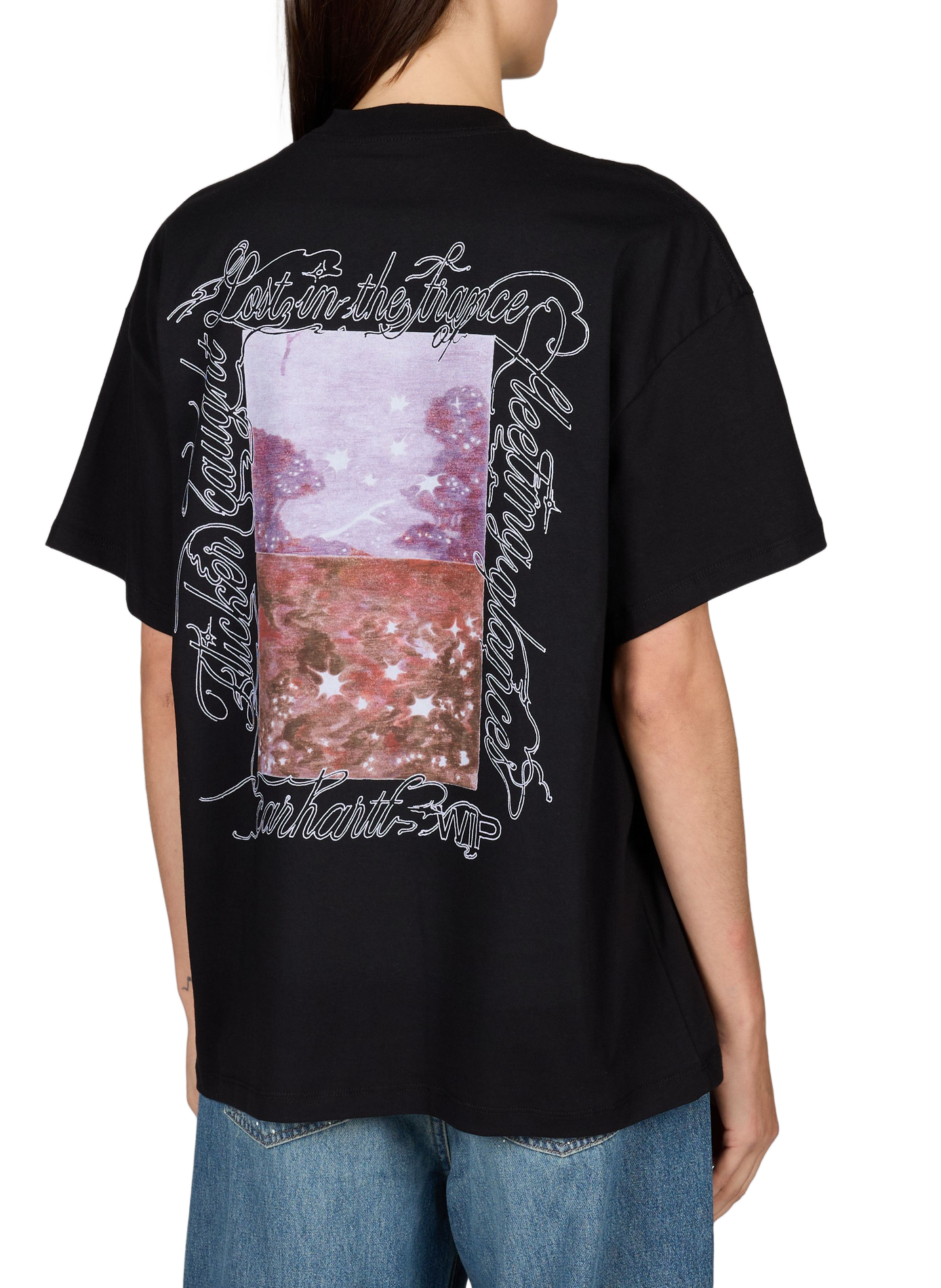 Screen-printed back t-shirt CARHARTT WIP Black