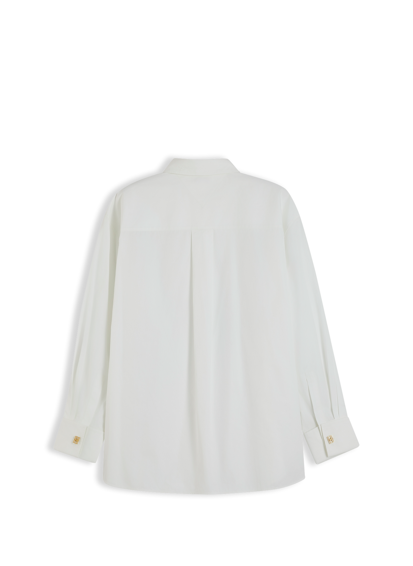 Oversized shirt with pocket TOMMY HILFIGER White
