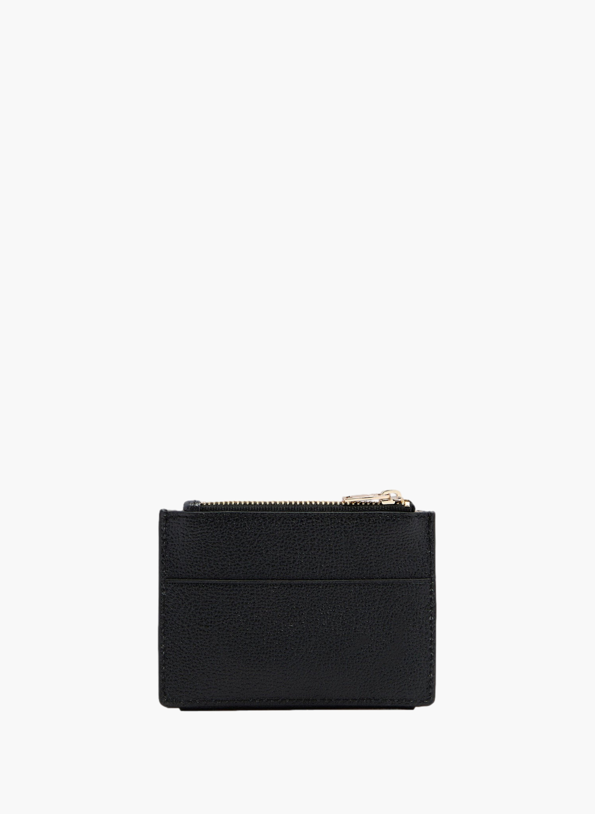 Portefeuille femme avec porte-monnaie zippé PIQUADRO Noir