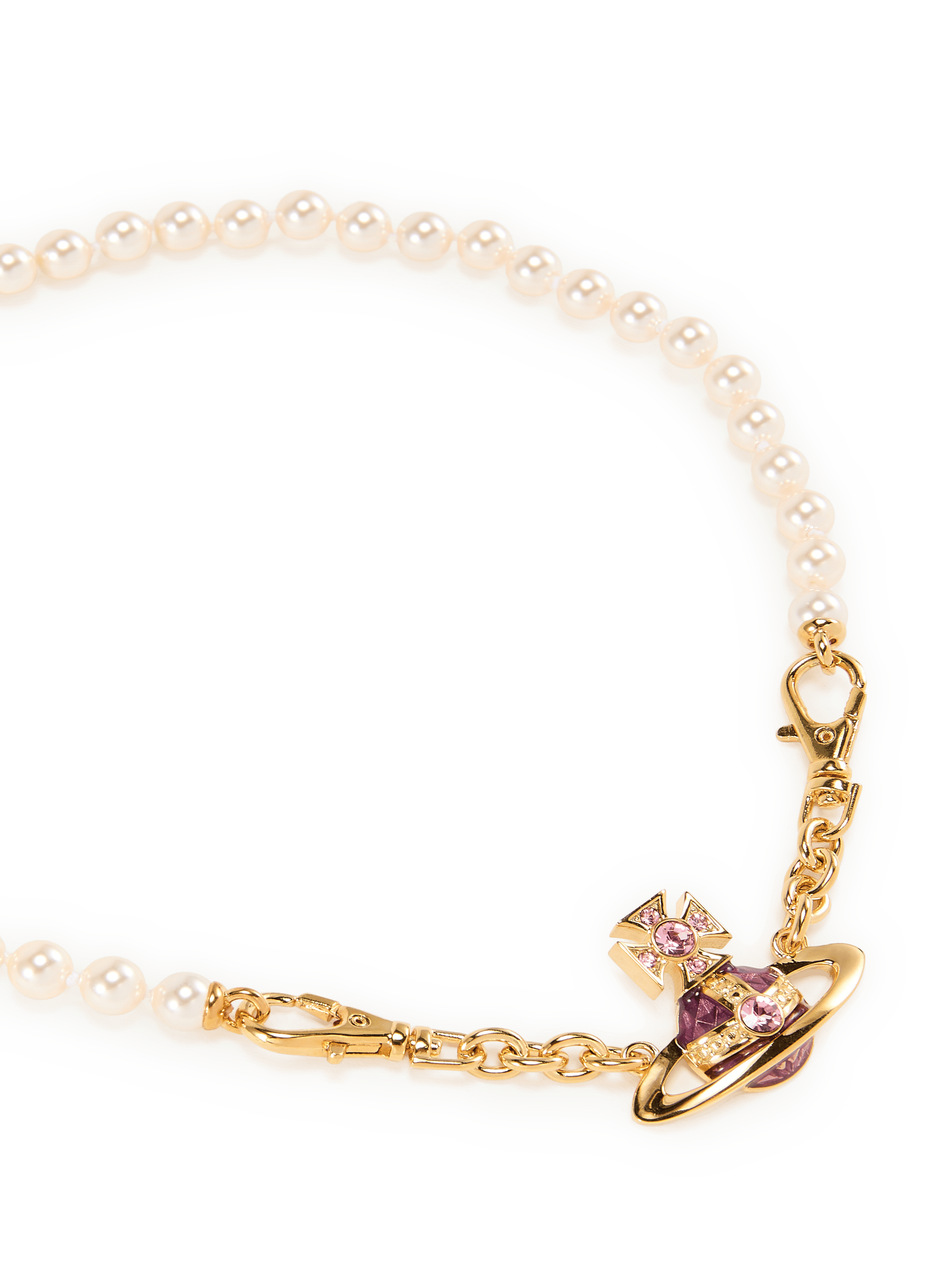 Aïda Brass Necklace VIVIENNE WESTWOOD Multicolour