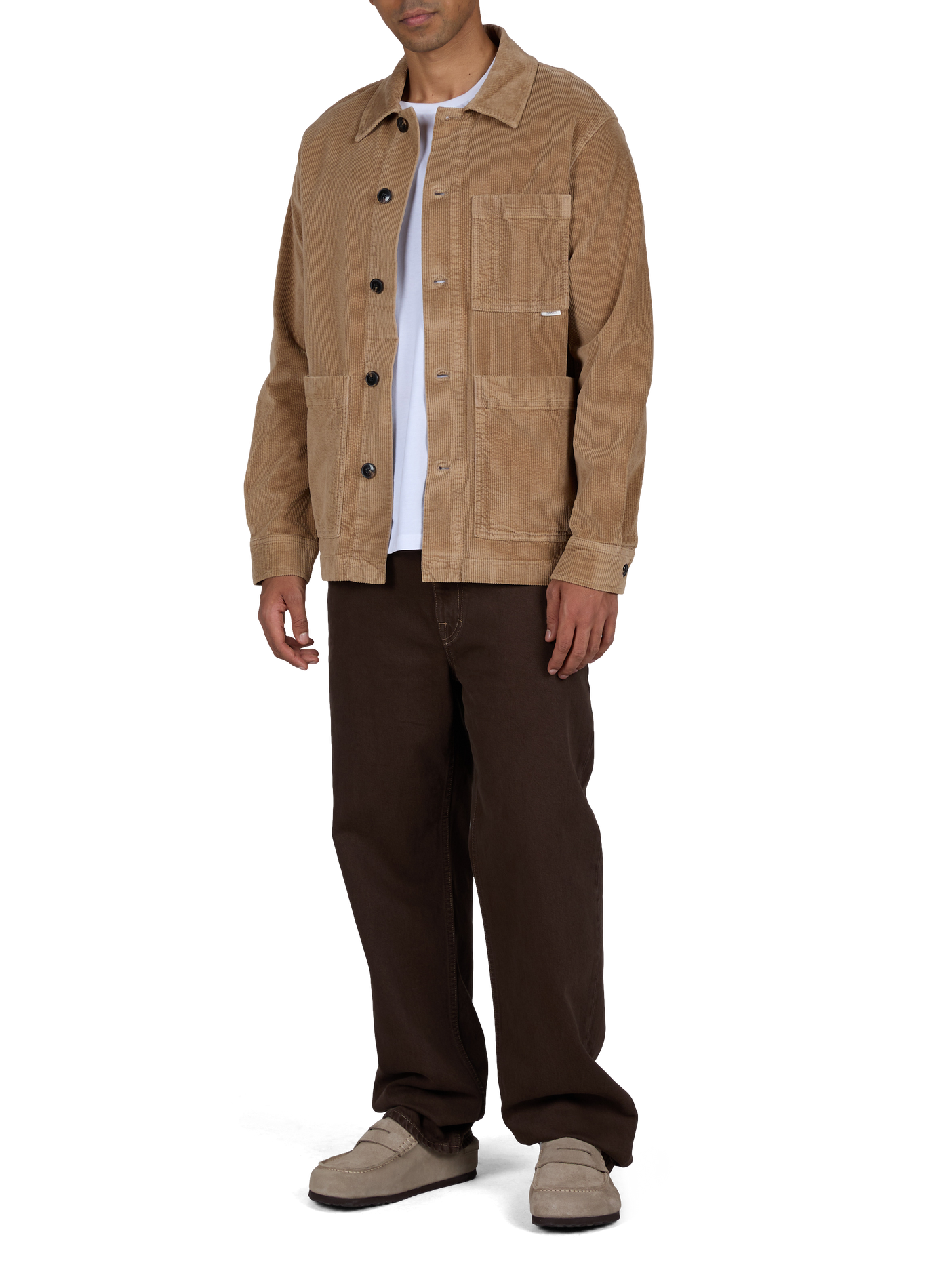 Atelier corduroy cotton jacket CLOSED Beige