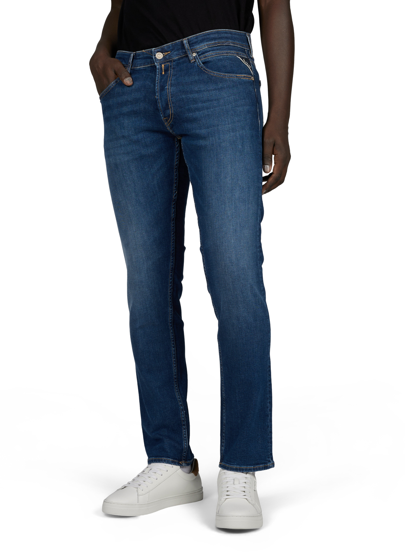 Jean slim taille mi-haute REPLAY Bleu