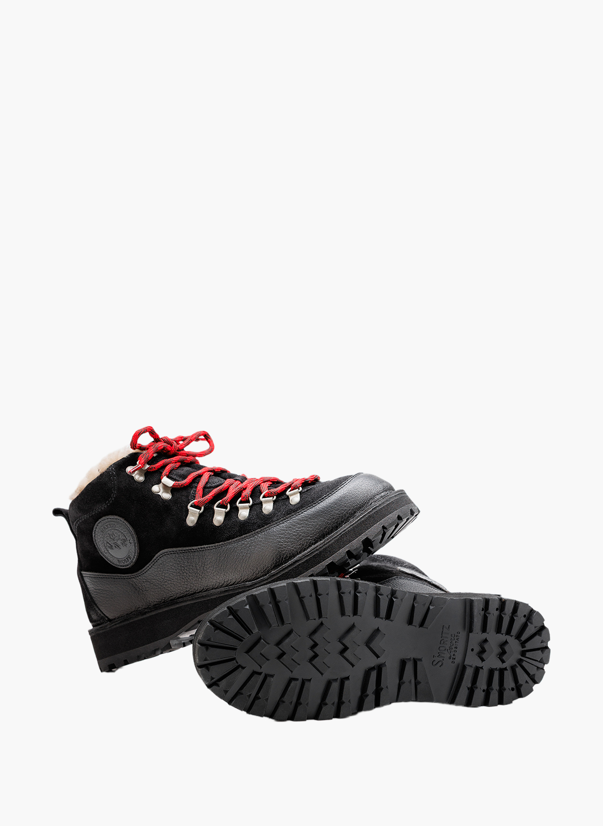 Bottines subzero en daim NAKED WOLFE Noir