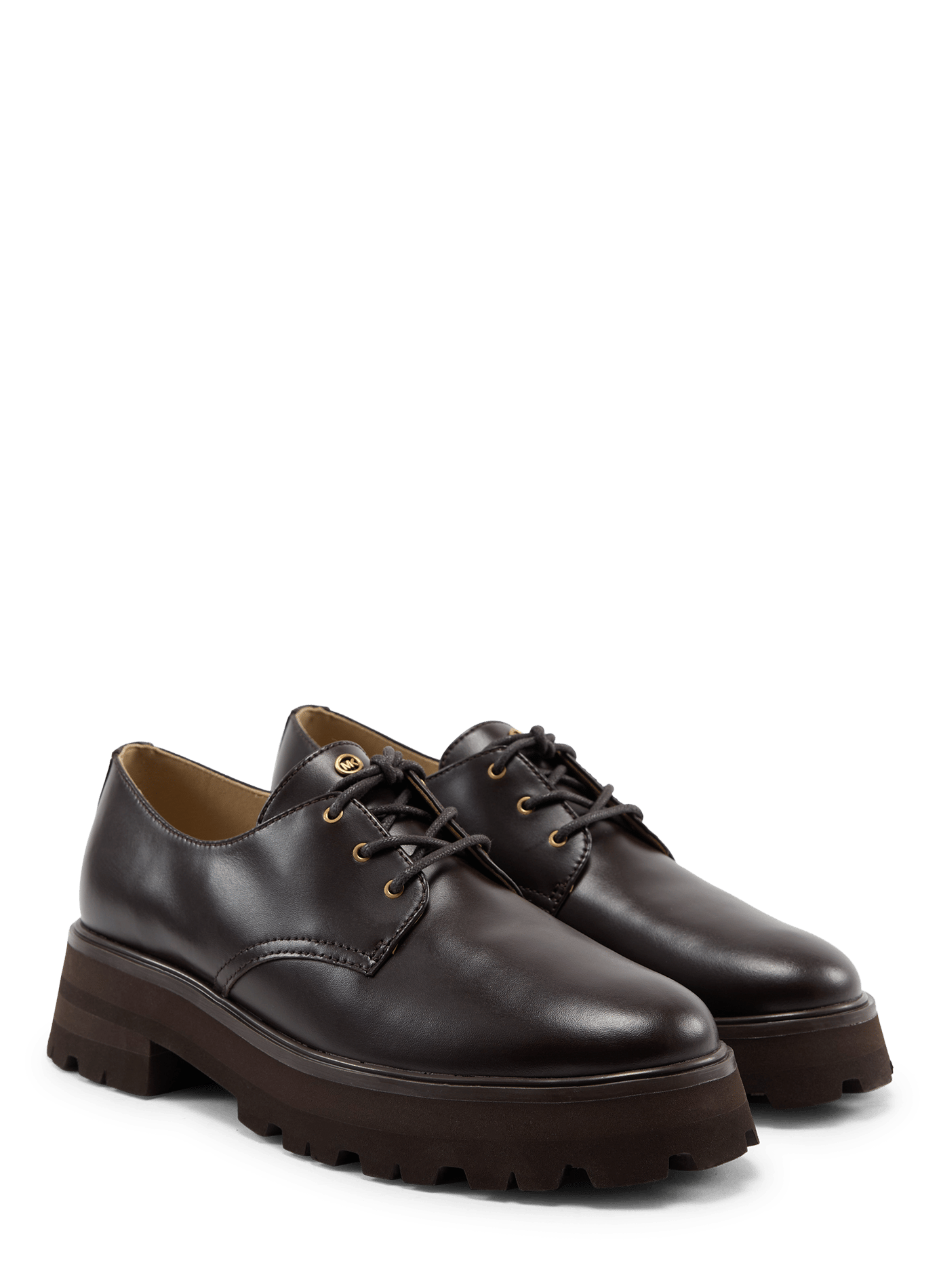 Leather loafers MICHAEL KORS Brown