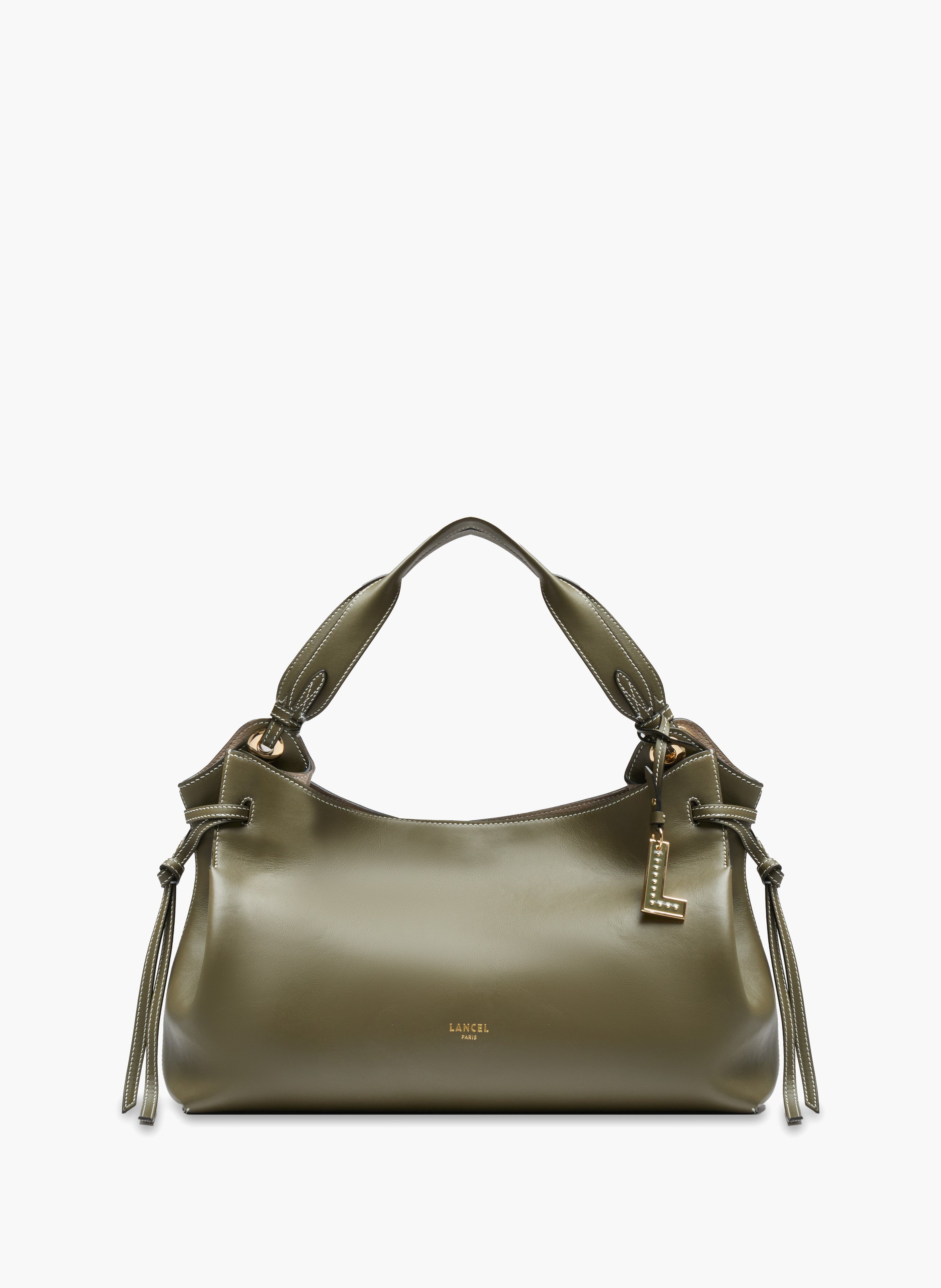 Sac carryall m swann de lancel en cuir LANCEL Vert