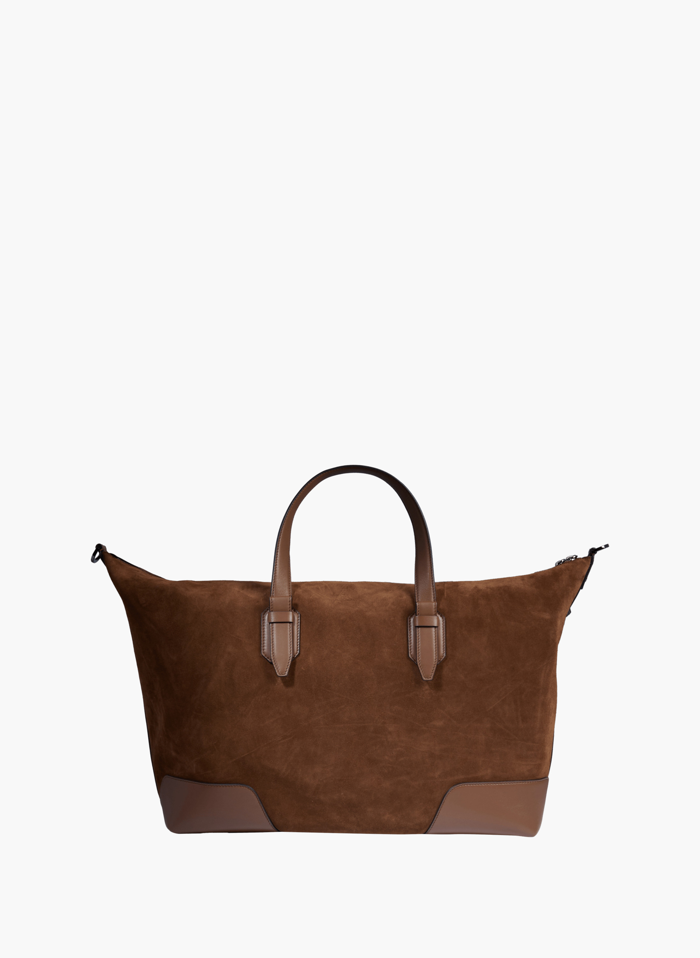 Weekendtas met rits, Charlie van Lancel, gemaakt van leer. LANCEL Bruin