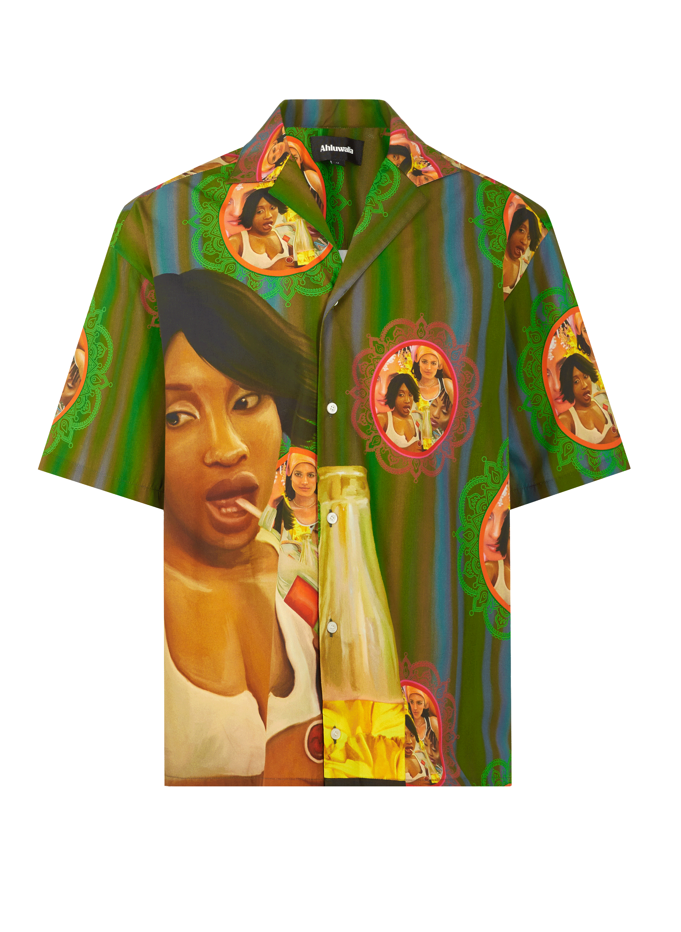 Chemise imprimée en coton