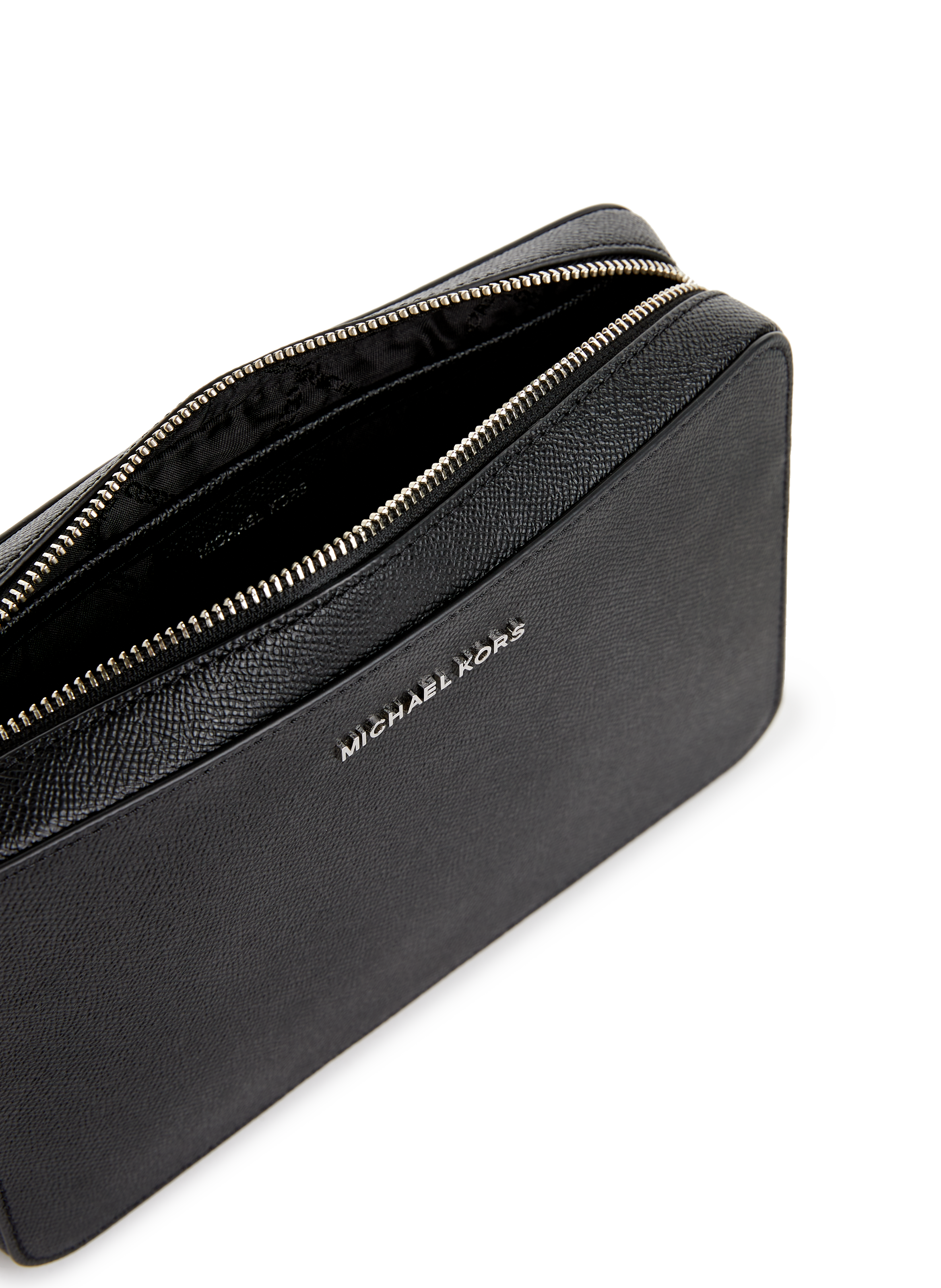 Leather shoulder bag Black