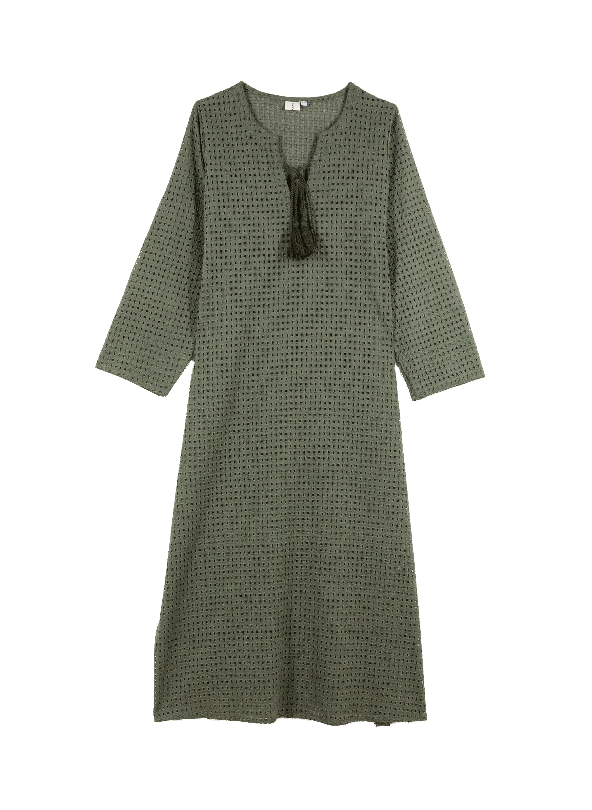 Robe Aline à broderie anglaise en coton