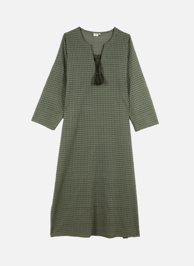 Aline-Kleid mit englischer Stickerei aus Baumwolle SAISON 1865