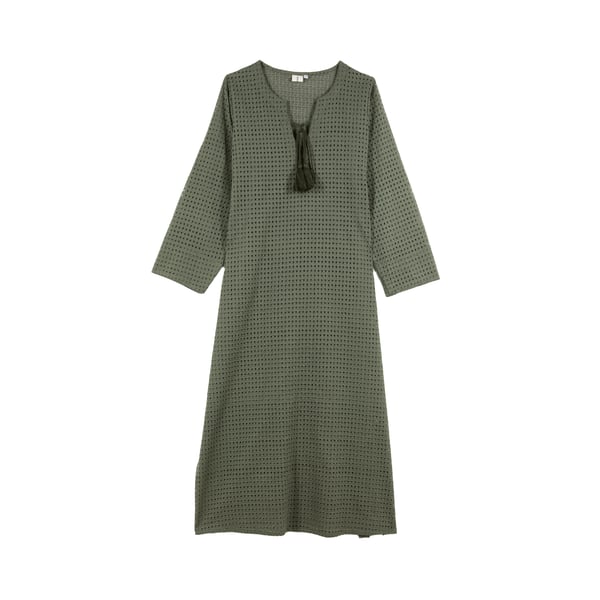 Robe Aline à broderie anglaise en coton