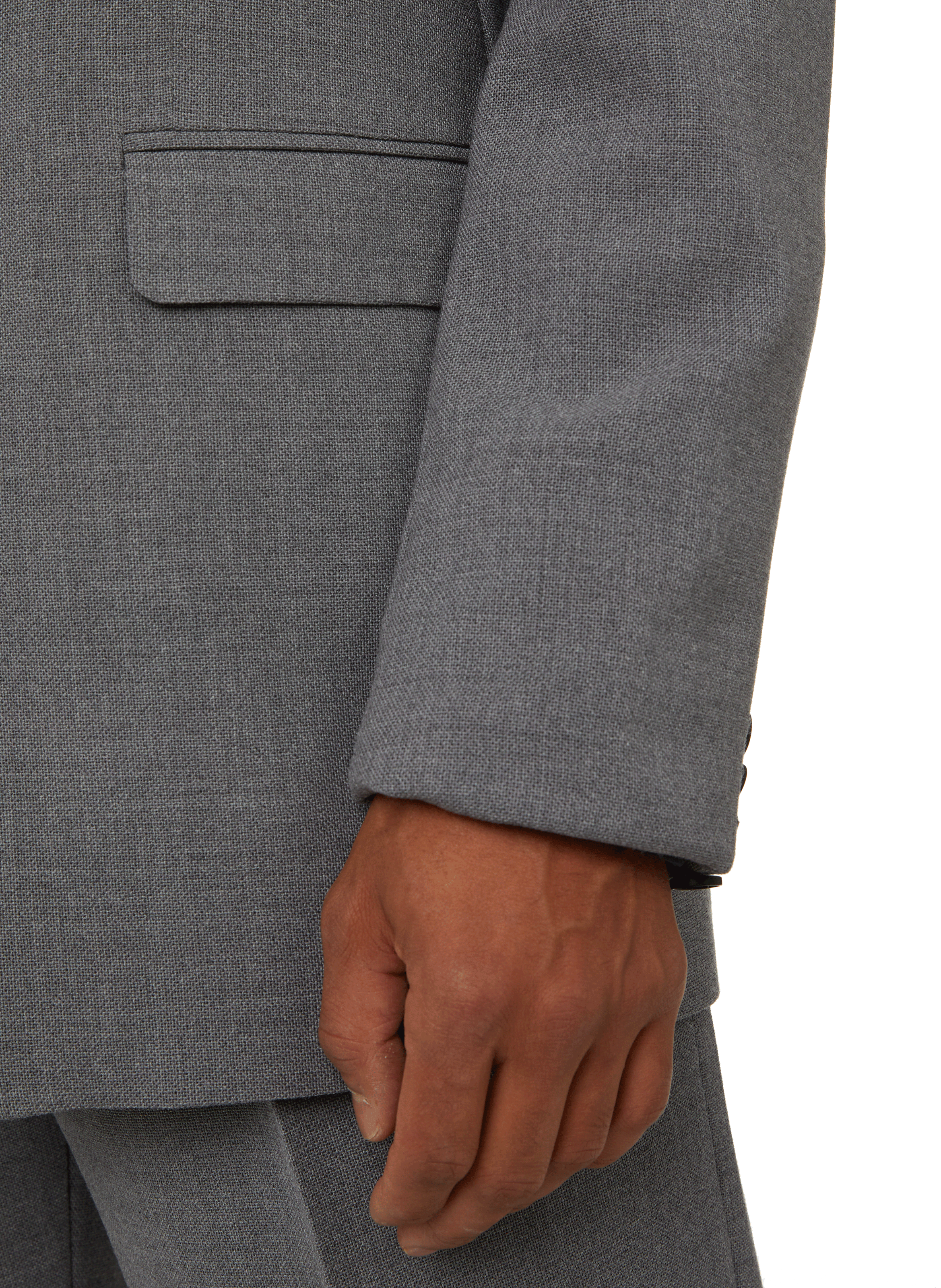 Wool suit jacket SAISON 1865 Grey