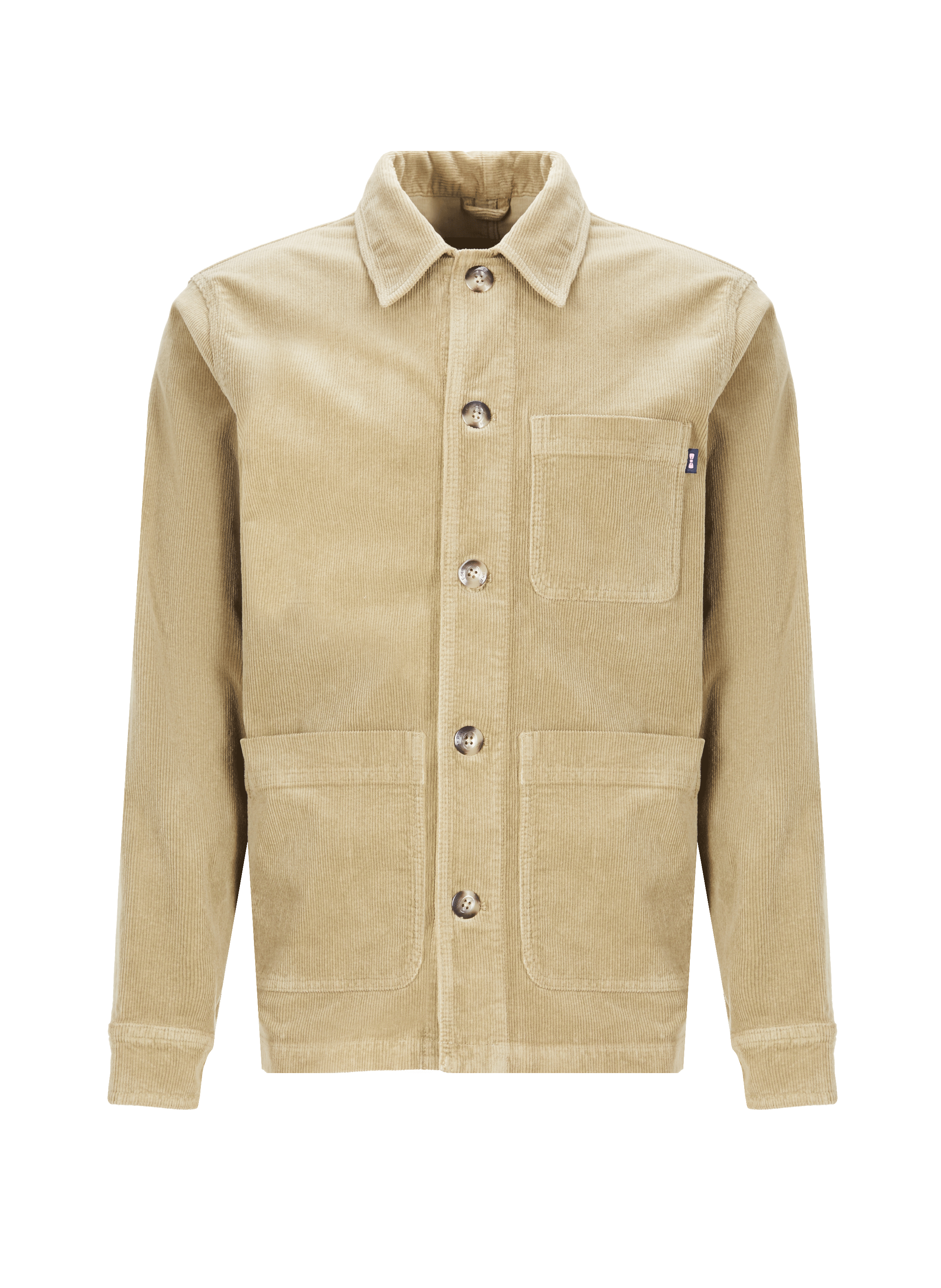 Surchemise côtelée