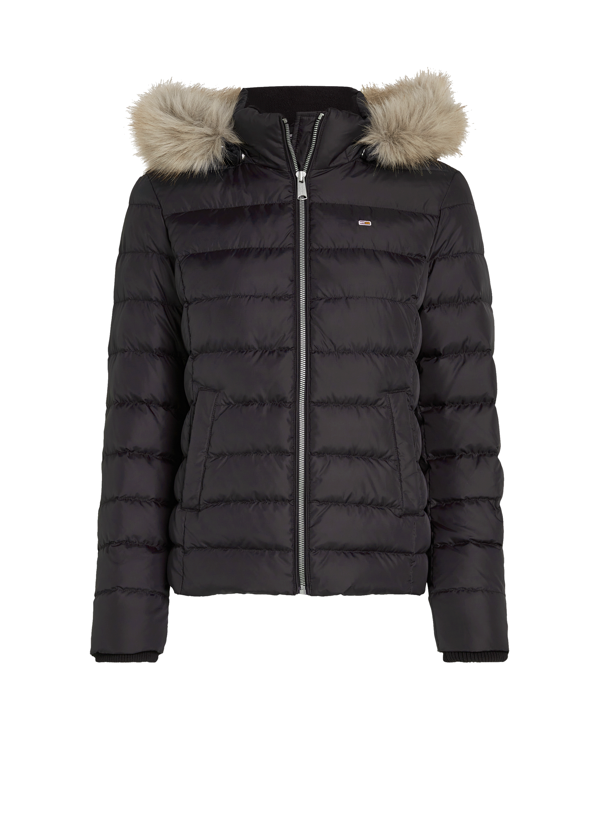 Doudoune à capuche  TOMMY HILFIGER Noir