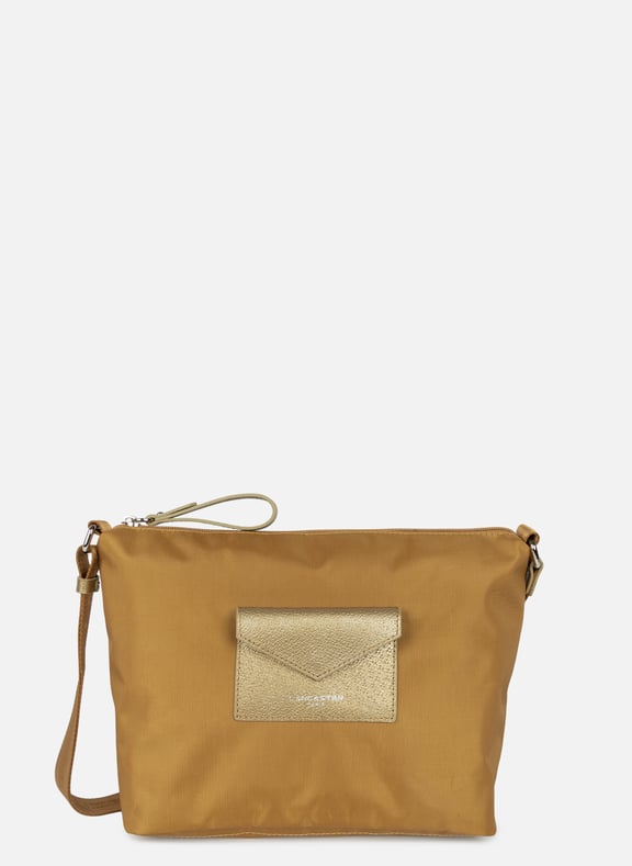 Sac besace - smart kba Doré by LANCASTER LANCASTER Sac besace - smart kba Doré