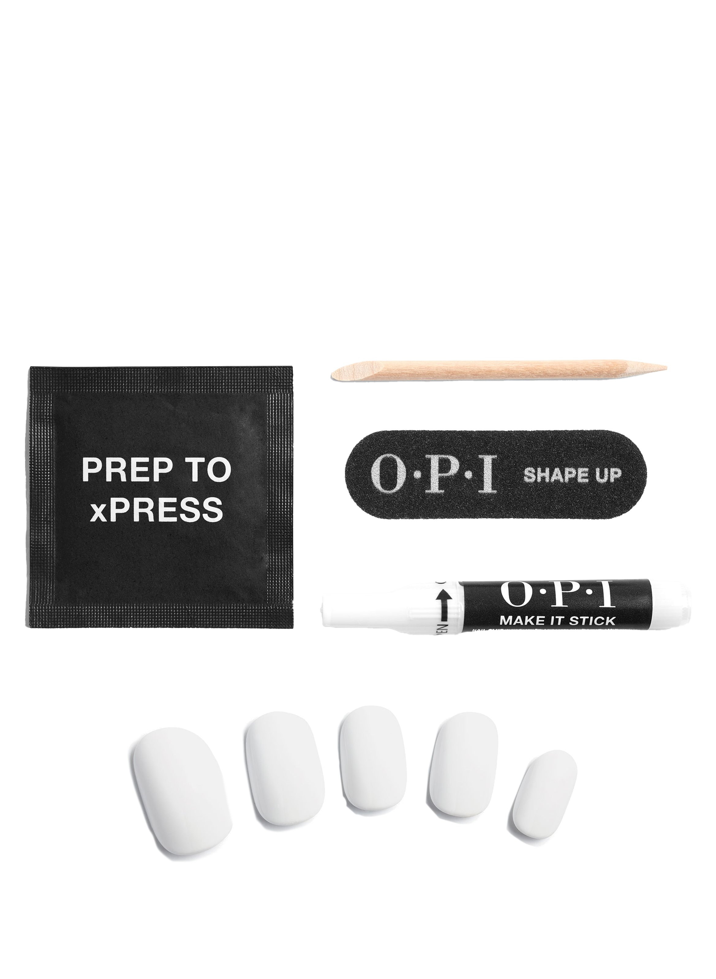 Funny Bunny - xPRESS/ON - Reusable fake nails OPI Blanc