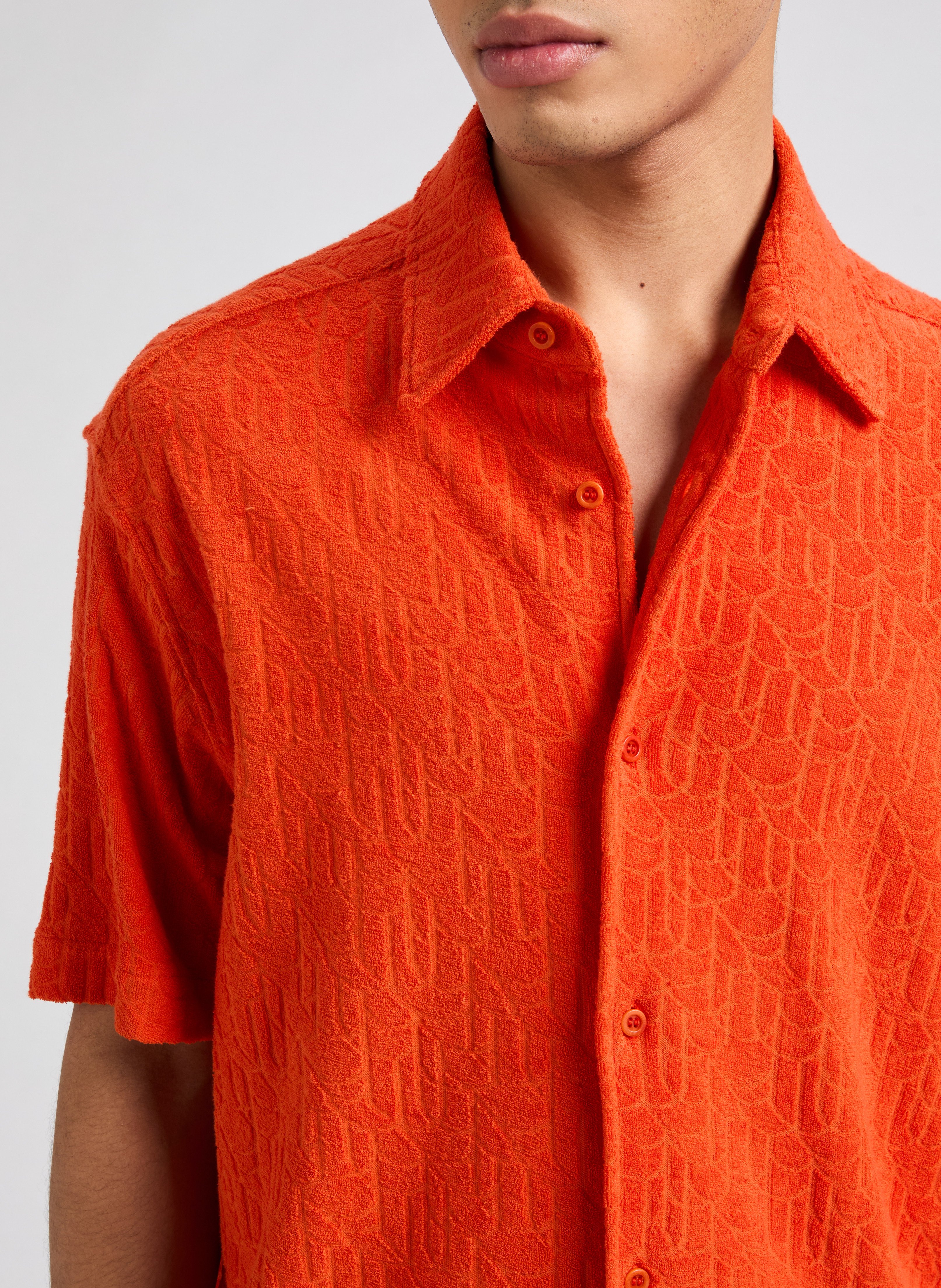 Chemise en coton SAISON 1865 Orange