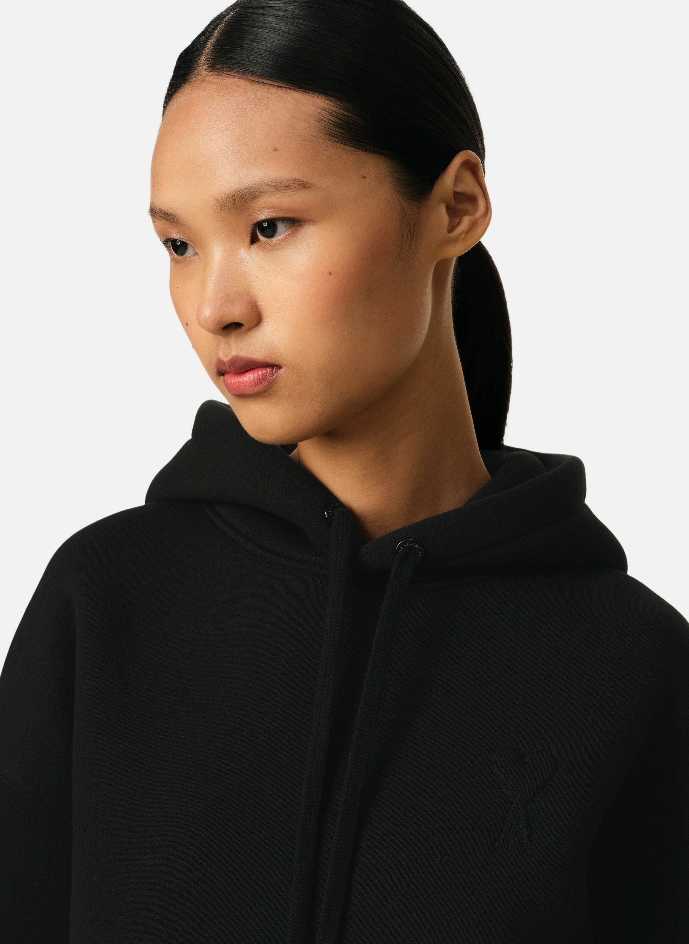 Hoodie ami de coeur unisexe AMI PARIS Noir