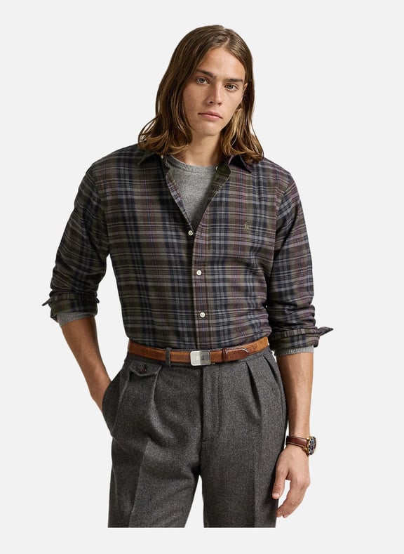 Cotton blend shirt Purple by POLO RALPH LAUREN POLO RALPH LAUREN Cotton blend shirt Purple