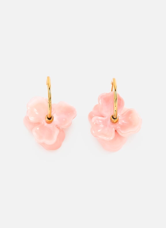 Boucles d'oreille pendantes Rose by AU PRINTEMPS PARIS AU PRINTEMPS PARIS Boucles d'oreille pendantes Rose