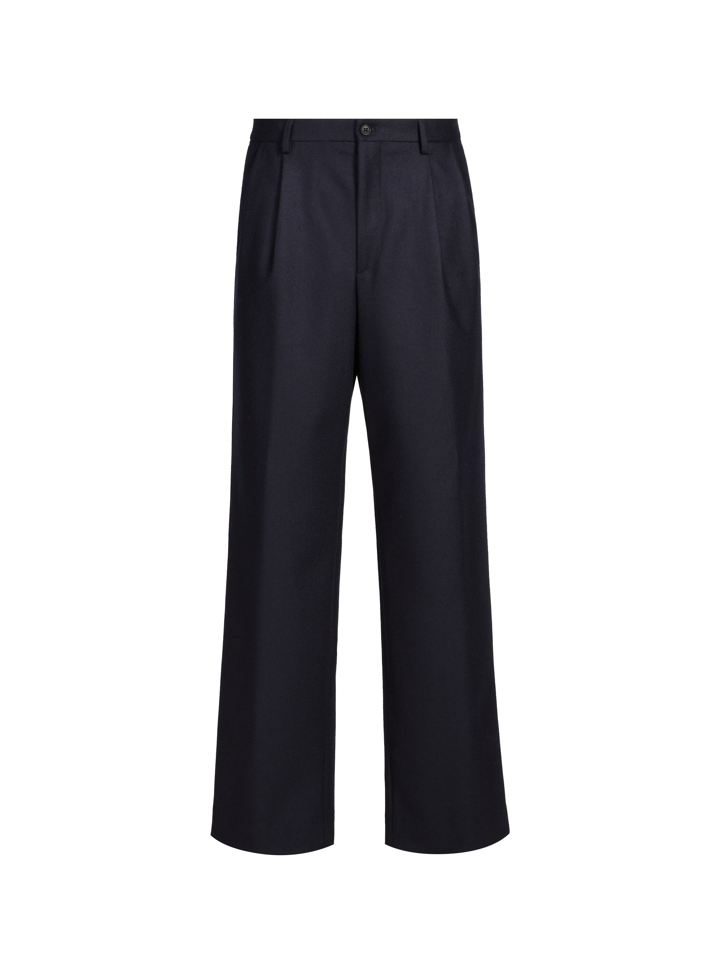 Wide-leg wool pants SAISON 1865 Blue
