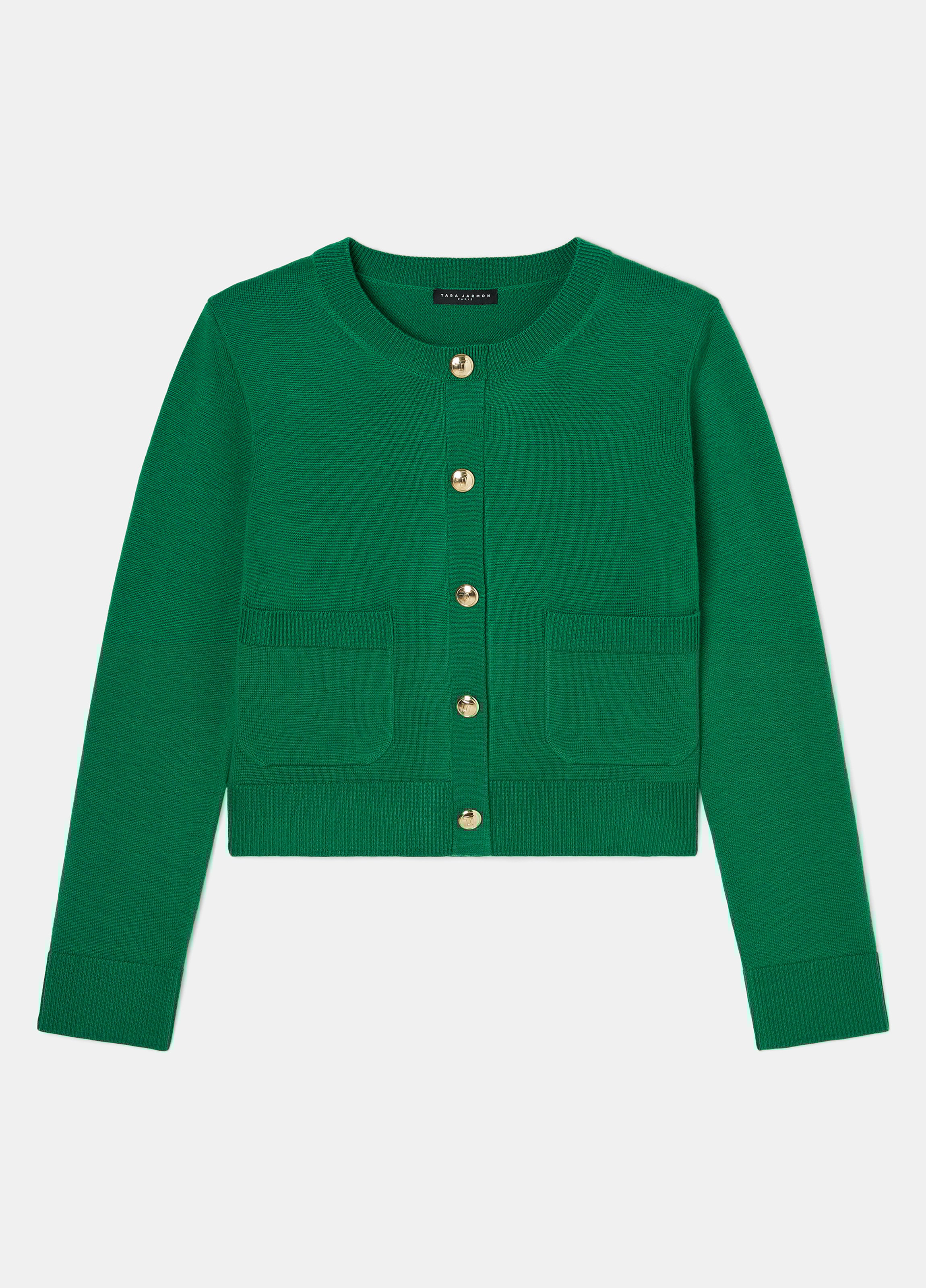 Gilet gyslain TARA JARMON Vert