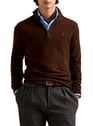 Pull col zippé en laine | Beige by POLO RALPH LAUREN POLO RALPH LAUREN Pull col zippé en laine | Beige