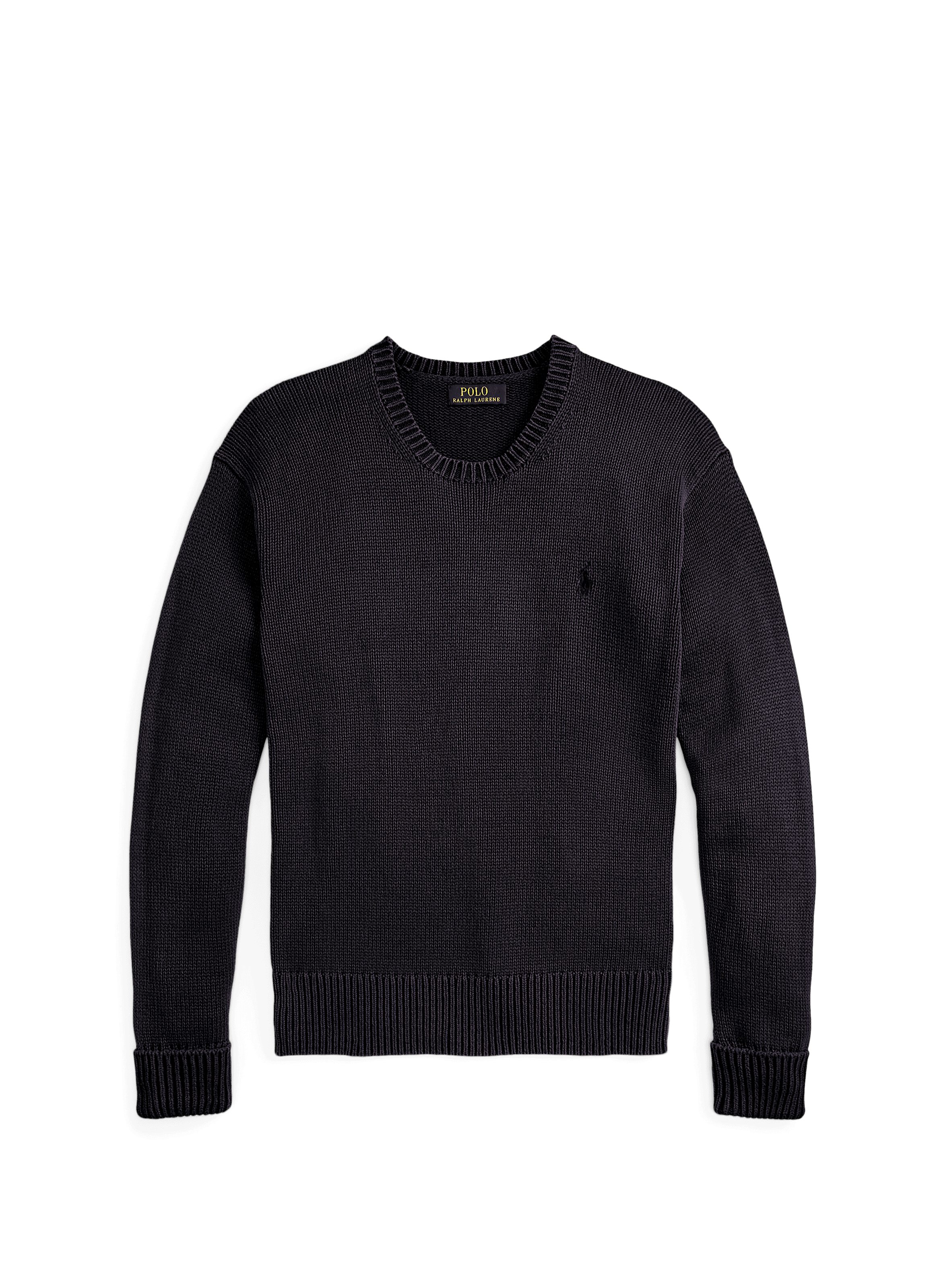 Cotton round neck Sweatshirt POLO RALPH LAUREN Black