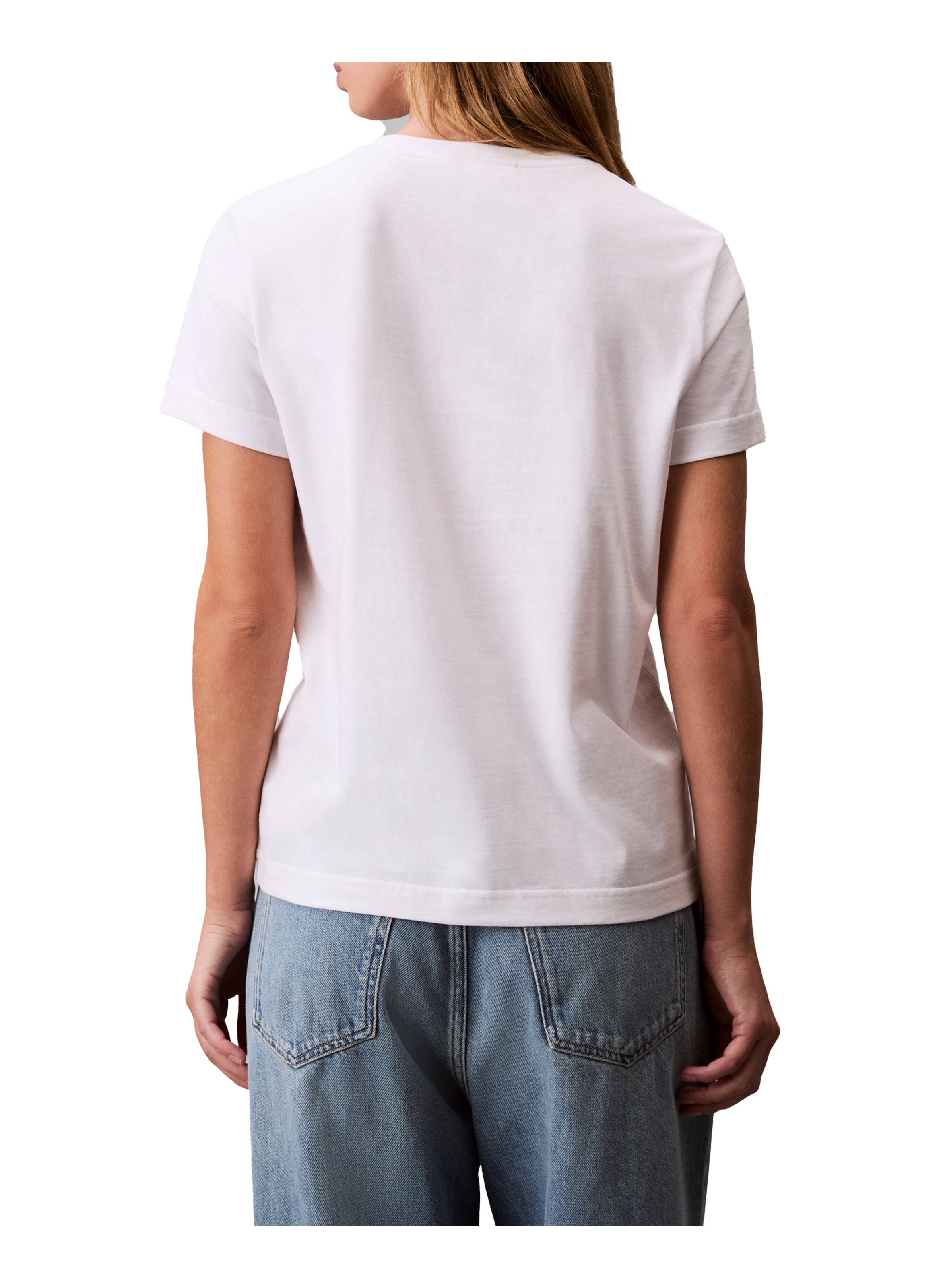 T-shirt en coton CALVIN KLEIN Blanc