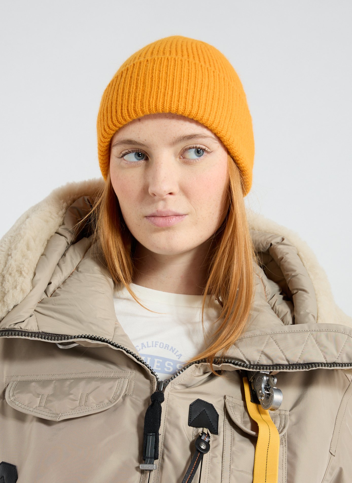 Bonnet Barra en laine MACKIE Orange