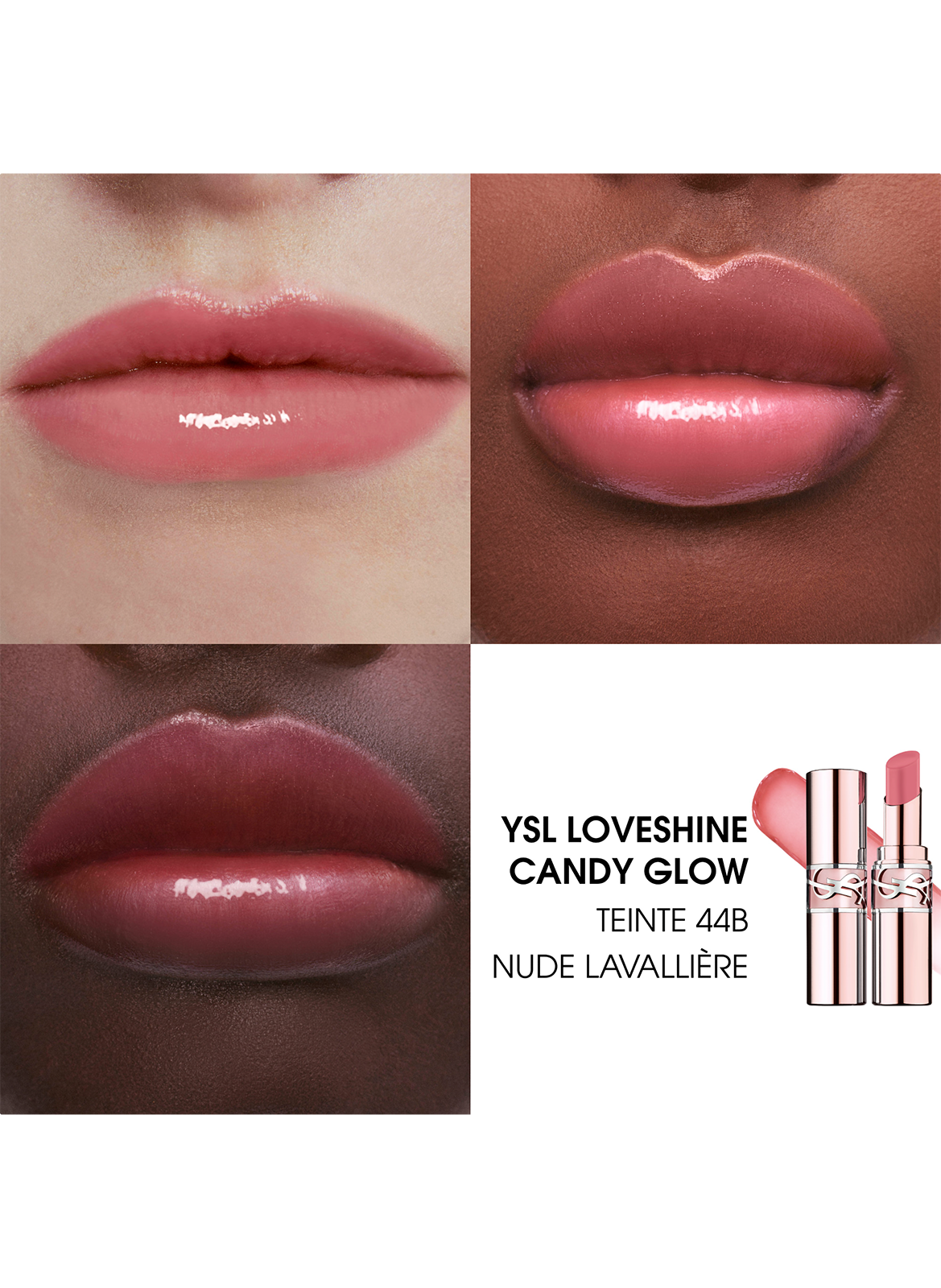 YSL Loveshine Baume révélateur d&#039;éclat YVES SAINT LAURENT 44b nude lavalliere