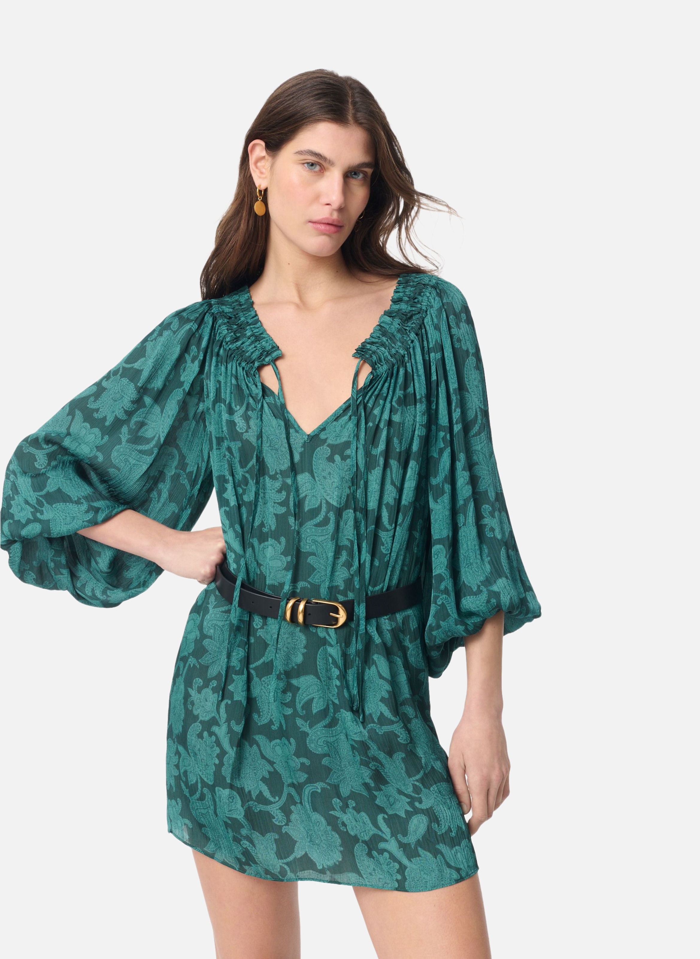 Robe emel VANESSA BRUNO Vert