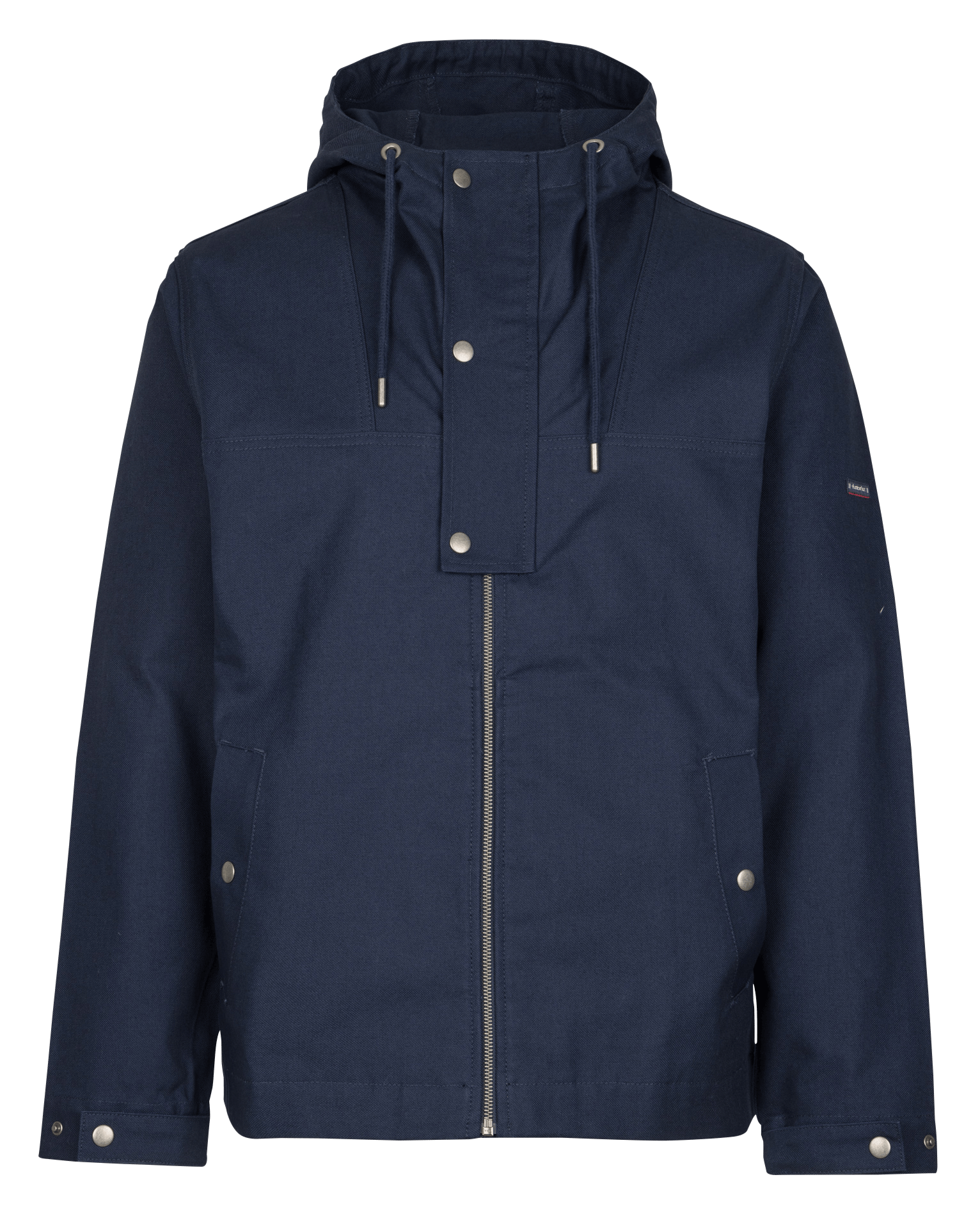 Veste droite col montant en coton ARMOR-LUX Bleu