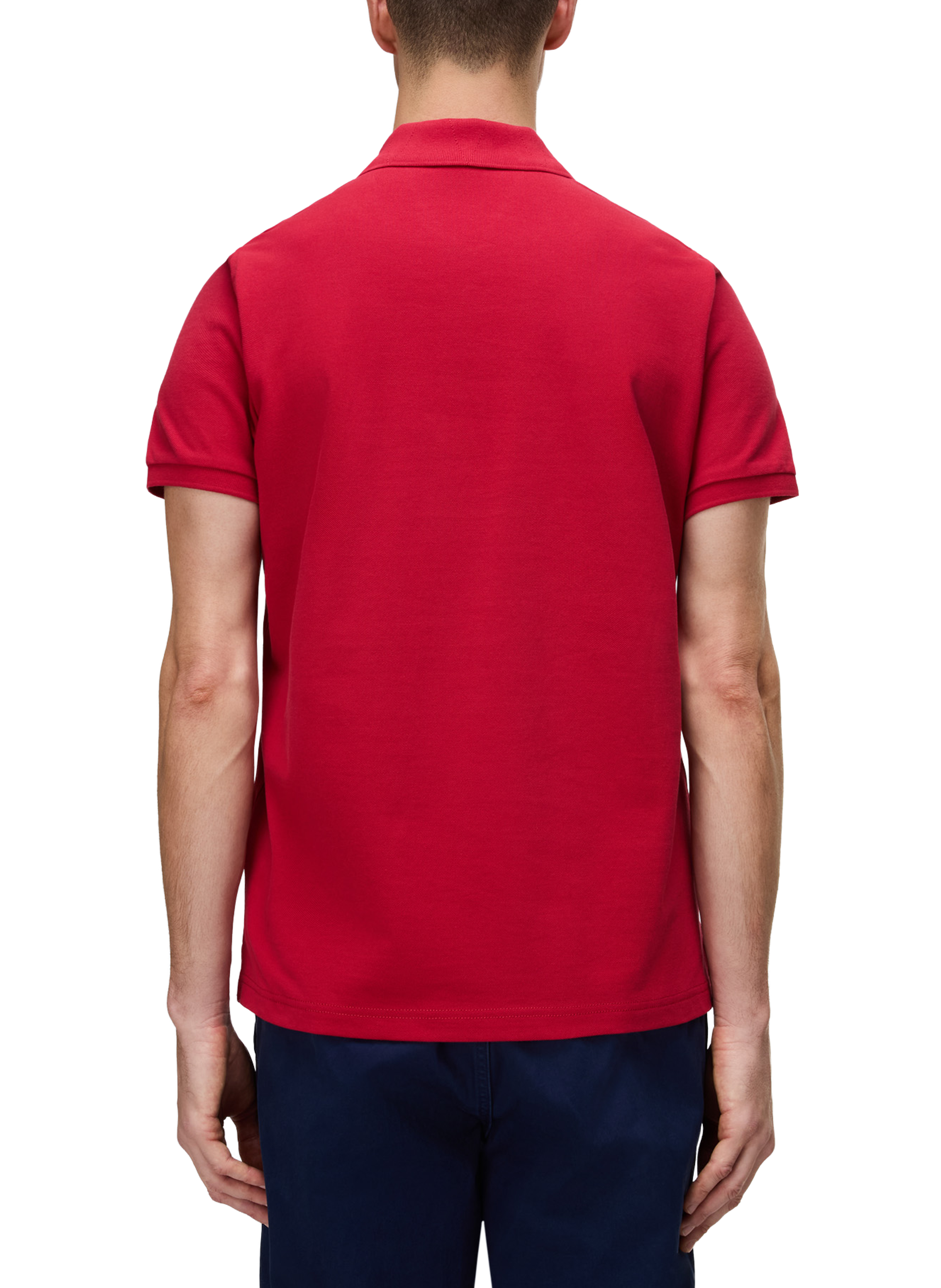 Polo droit à logo Clanis en coton NAPAPIJRI Rouge