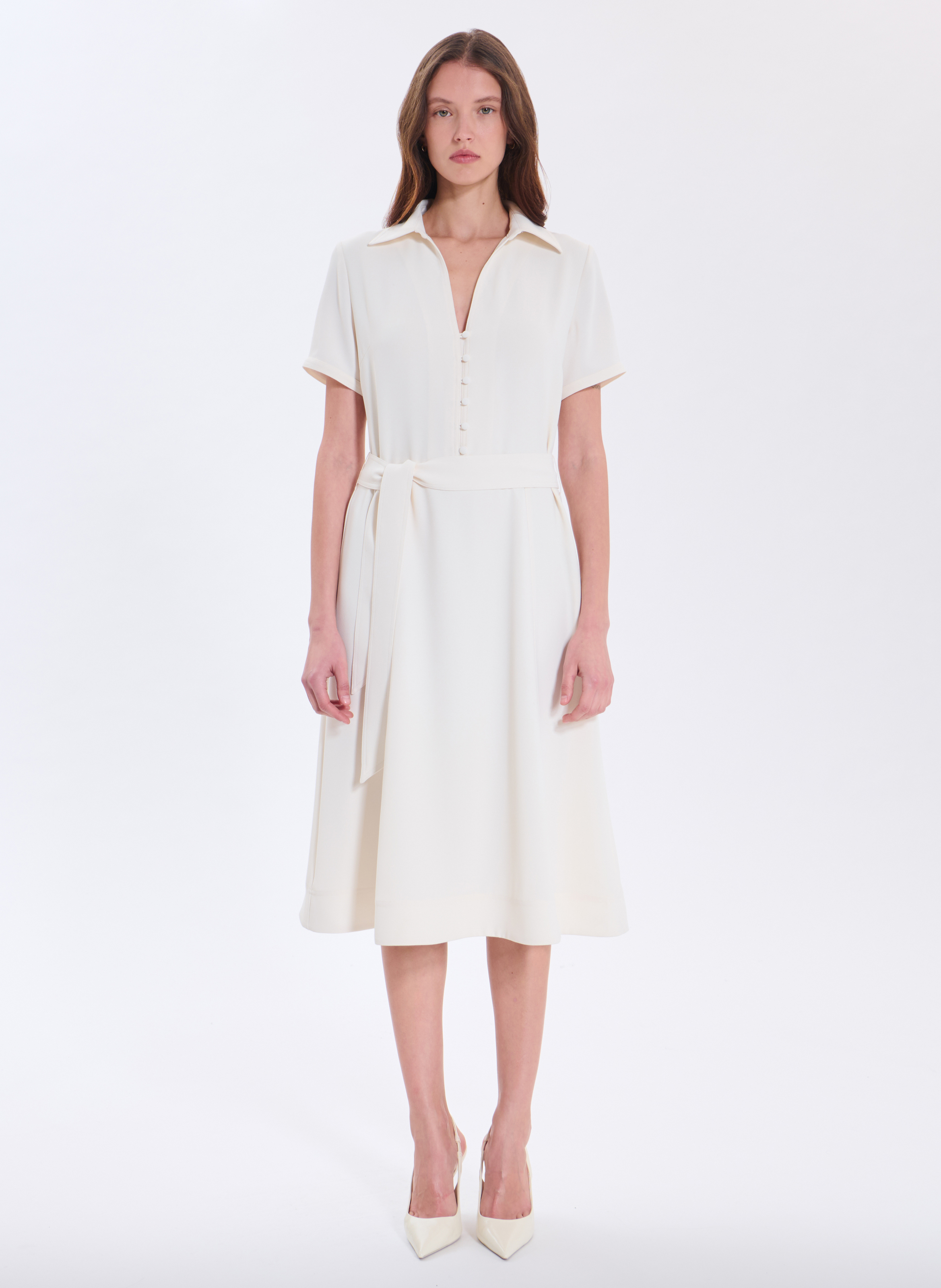 Robe  randy ZAPA Blanc