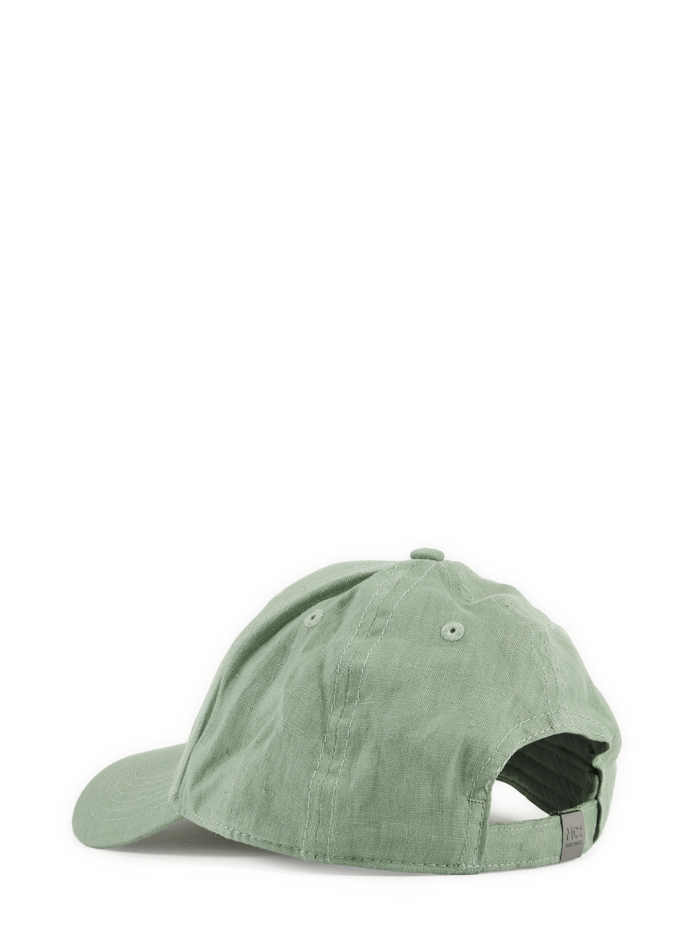 Casquette brodée en coton MC2 SAINT BARTH Vert