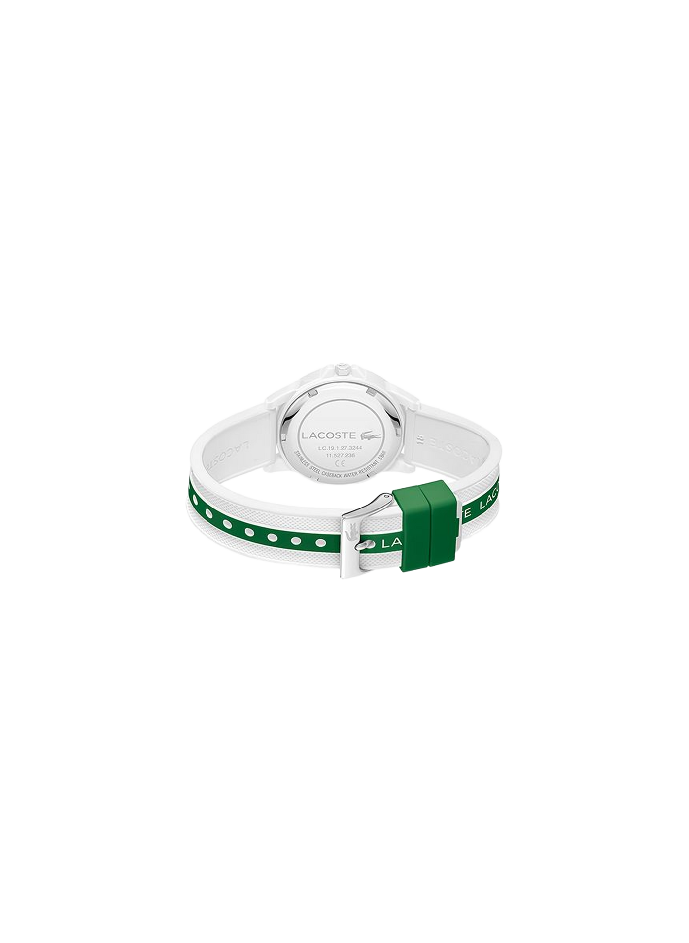 Montre quartz Rider en silicone LACOSTE MONTRES Blanc