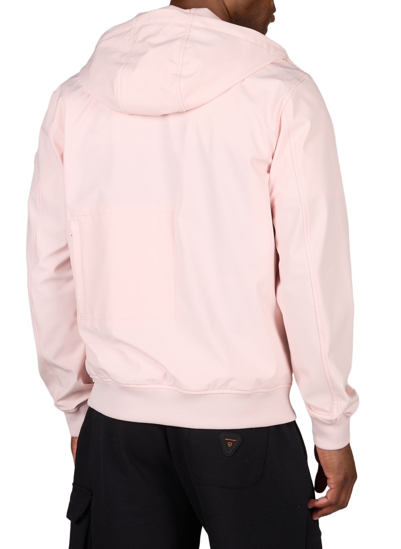 Ronaldo technical hooded jacket GERTRUDE ET GASTON Pink