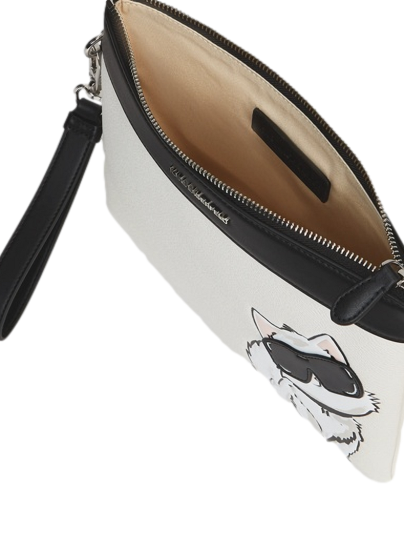 Choupette Icon Clutch KARL LAGERFELD Beige