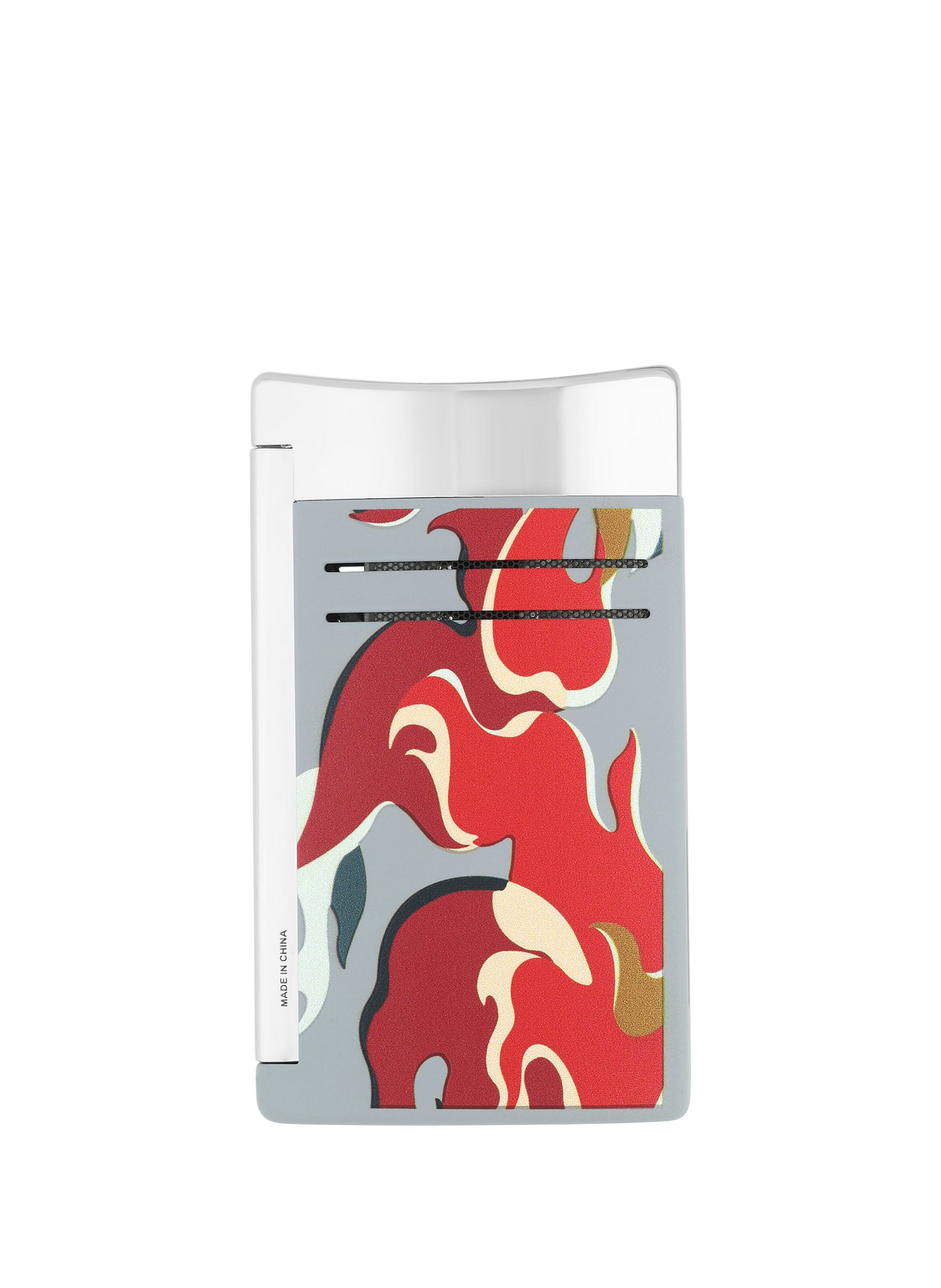 Matte finish Maxijet camo lighter S.T. DUPONT Red
