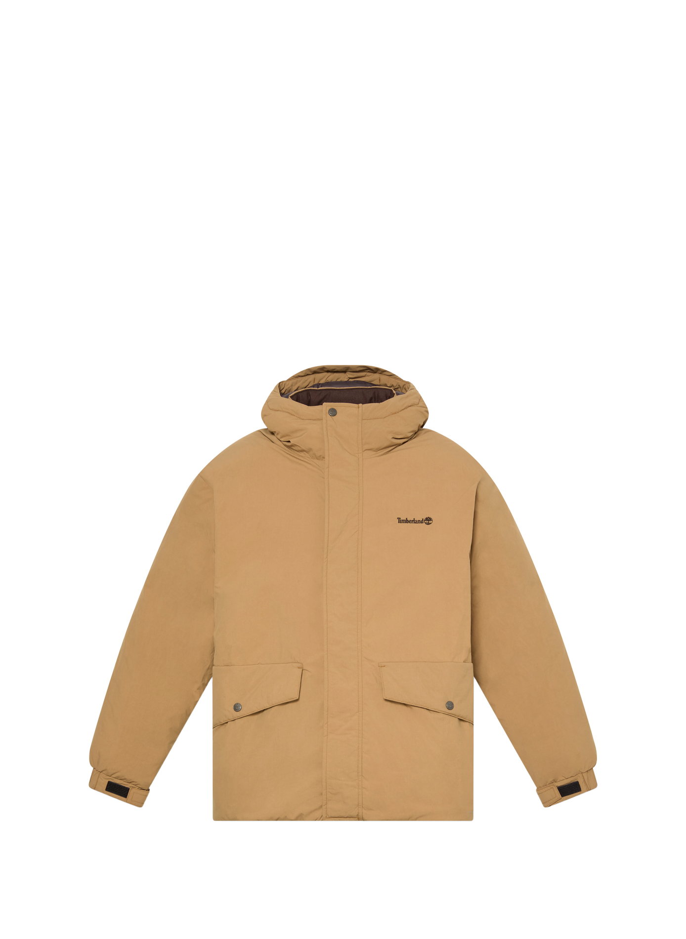 Parka droite à capuche TIMBERLAND Beige