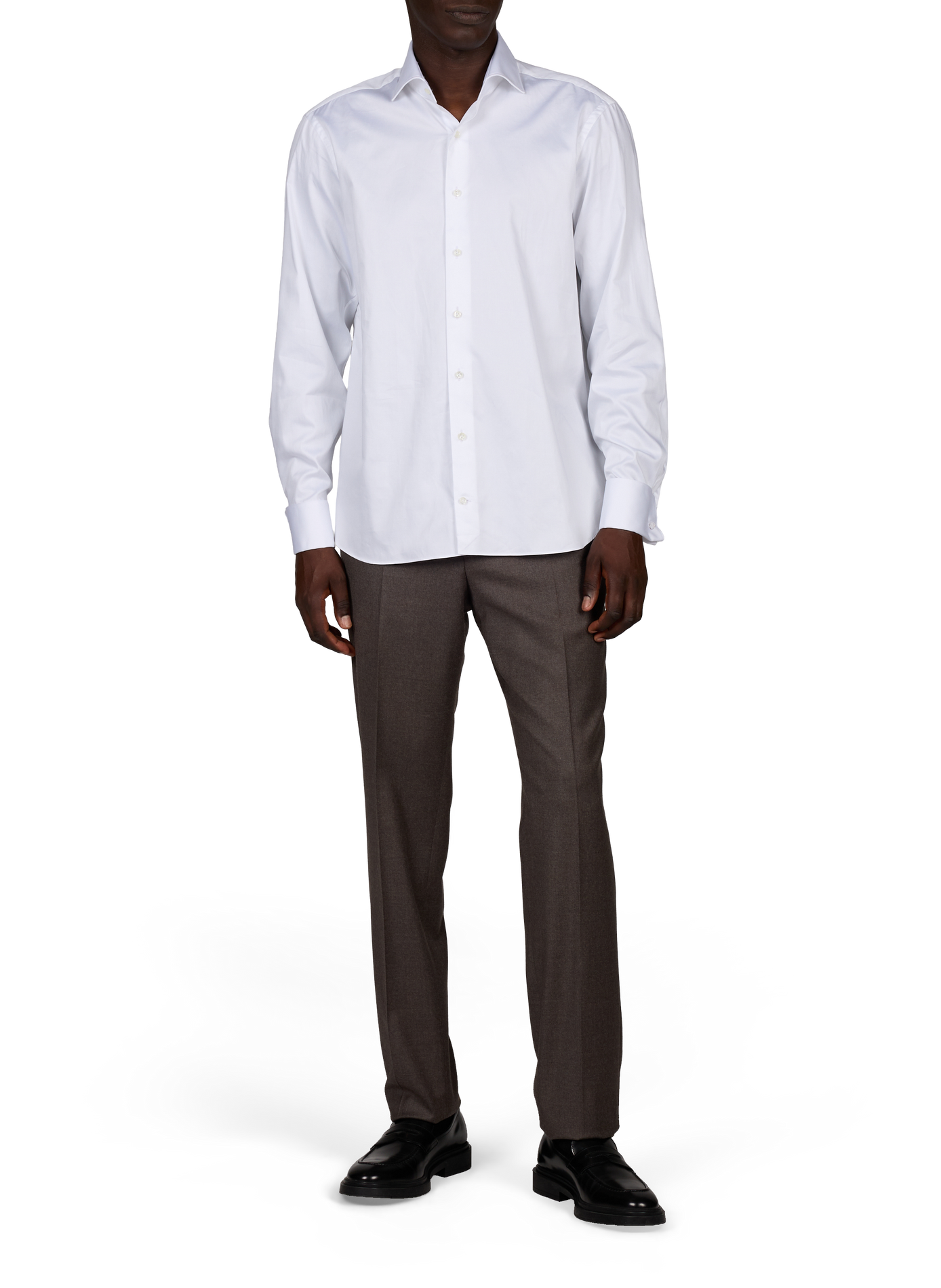 Slim-fit cotton shirt VAN LAACK White