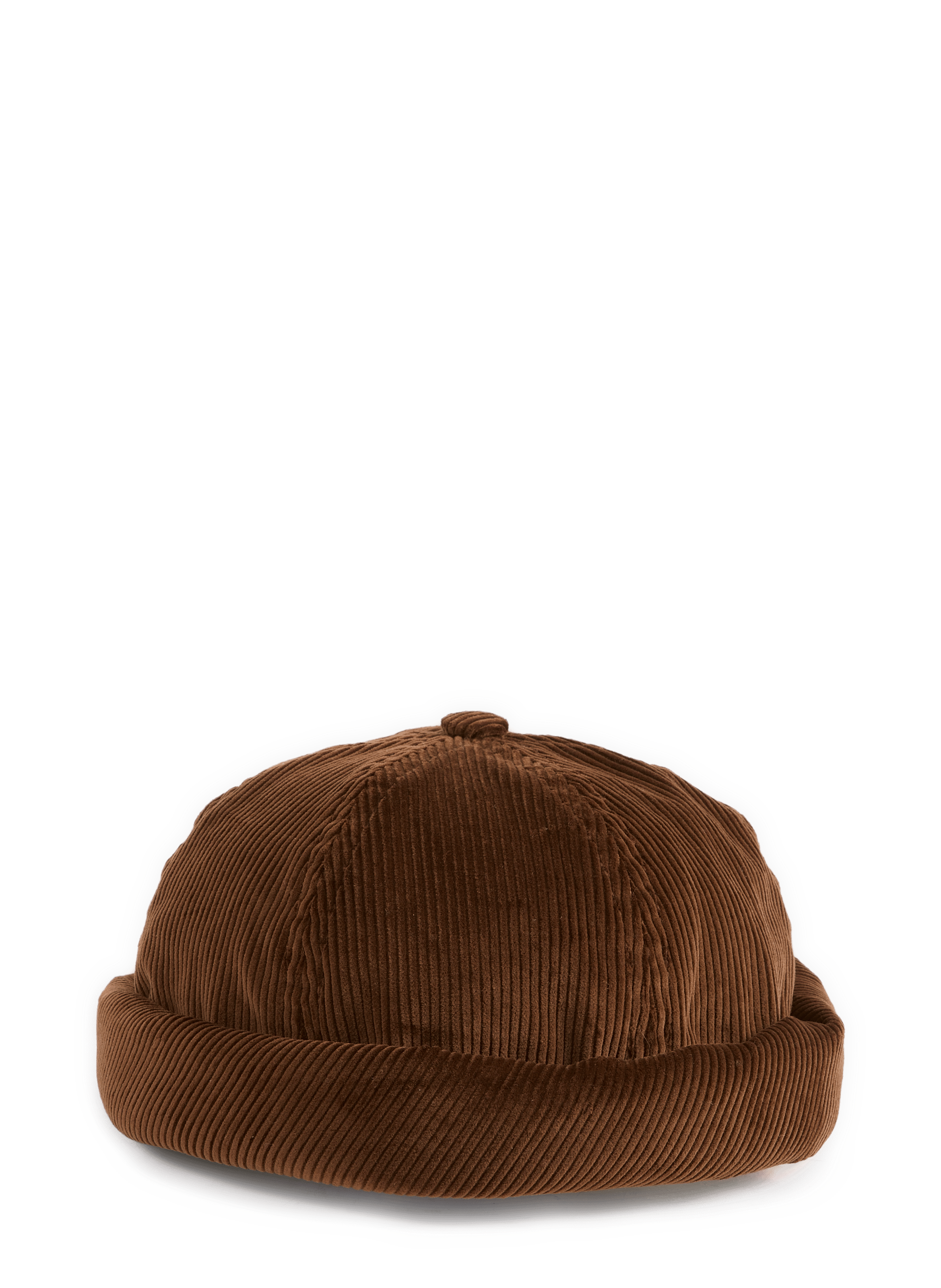 Velvet Corduroy Cotton Hat BETON CIRE Brown
